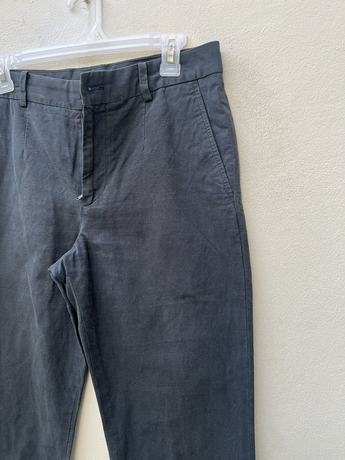 Margaret Howell Vintage Margaret Howell Faded Black Cropped Chinos Pant Size US 30 / EU 46 - 10 Thumbnail