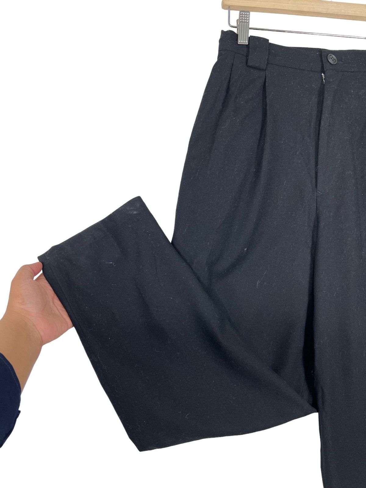 Yohji Yamamoto 🔥 Y's YOHJI YAMAMOTO WOOL TROUSER BALON PANTS Size US 30 / EU 46 - 4 Thumbnail