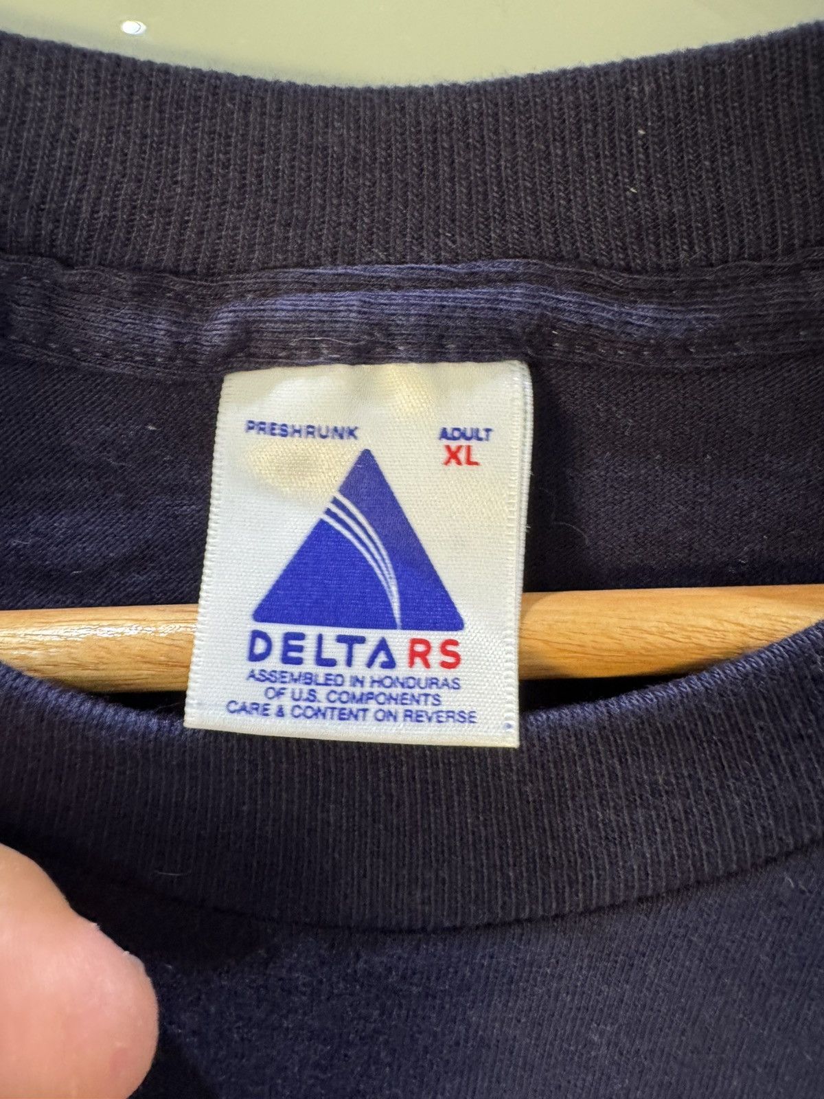 Delta Vintage 90s North Dakota shirt Size US XL / EU 56 / 4 - 3 Thumbnail