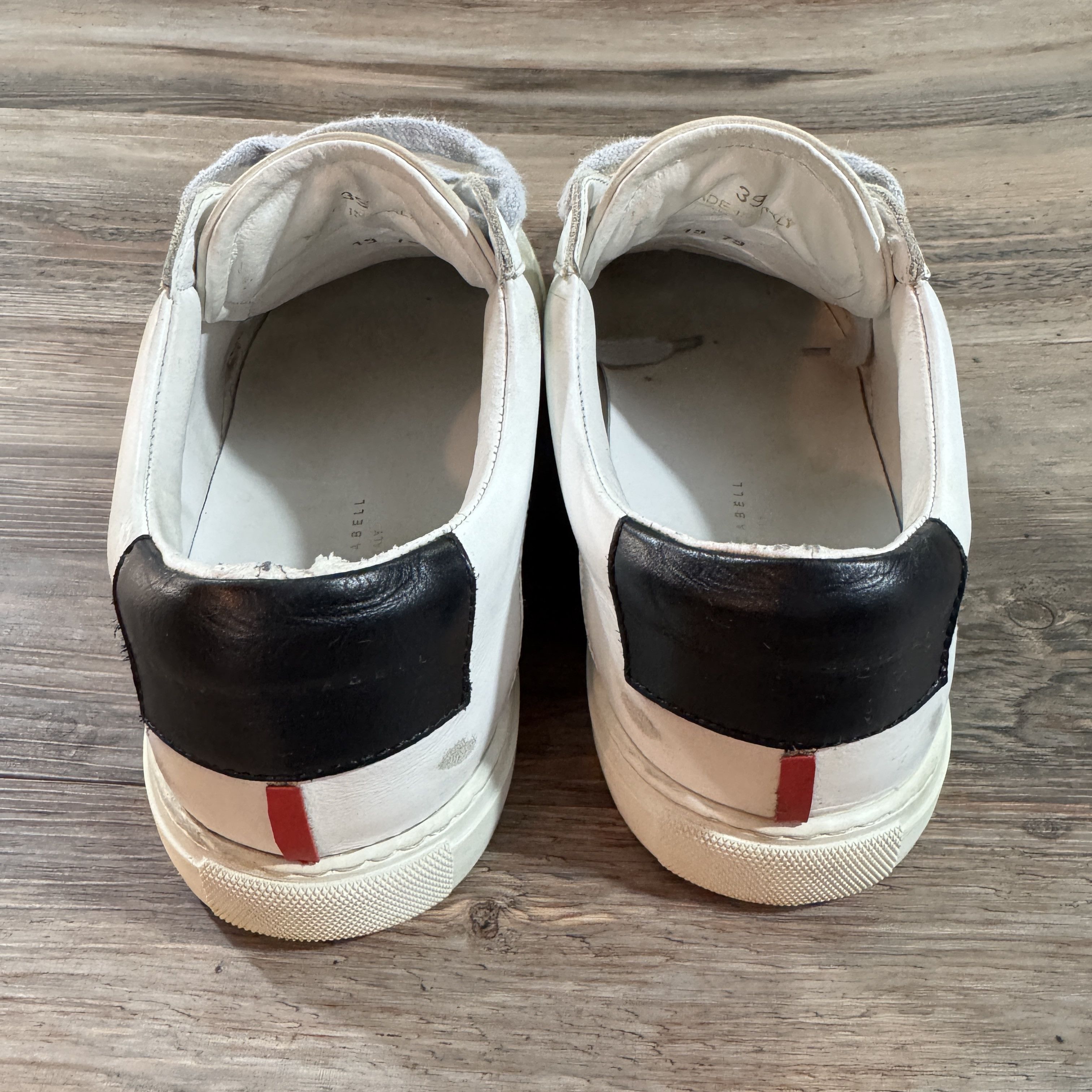 Oliver Cabell Oliver Cabell Low 1 Grey Suede Leather Italian Sneakers Size US 6.5 / EU 39-40 - 5 Thumbnail