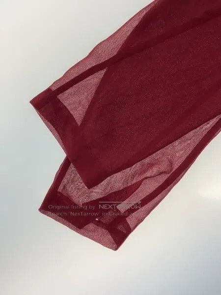Comme des Garcons Comme Des Garcons Retro red sliced perspective shirt top Size S / US 4 / IT 40 - 5 Thumbnail