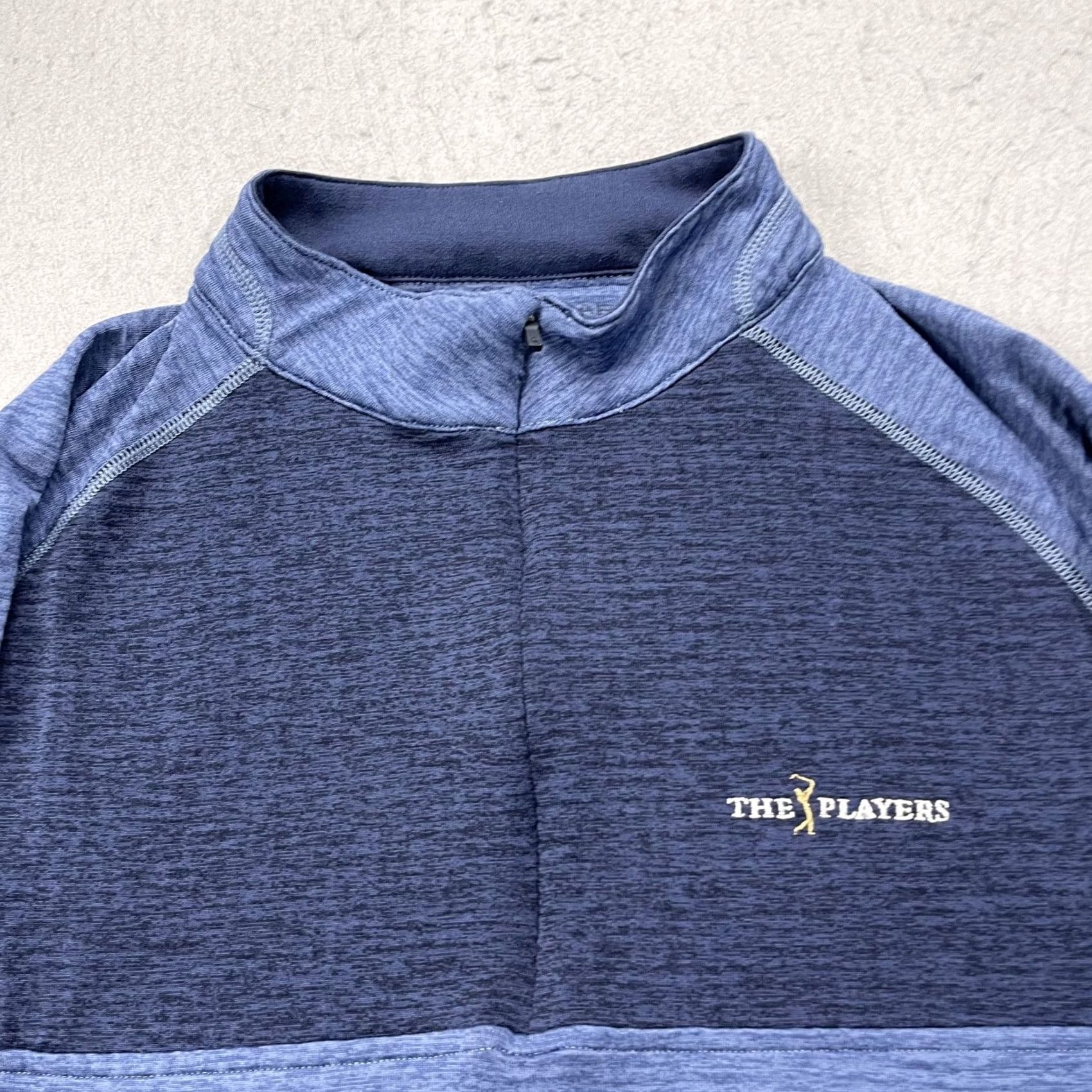 Peter Millar Peter Millar Golf Jacket Mens L Blue 1/4 Zip Logo Activewear Pullover Size US L / EU 52-54 / 3 - 2 Thumbnail