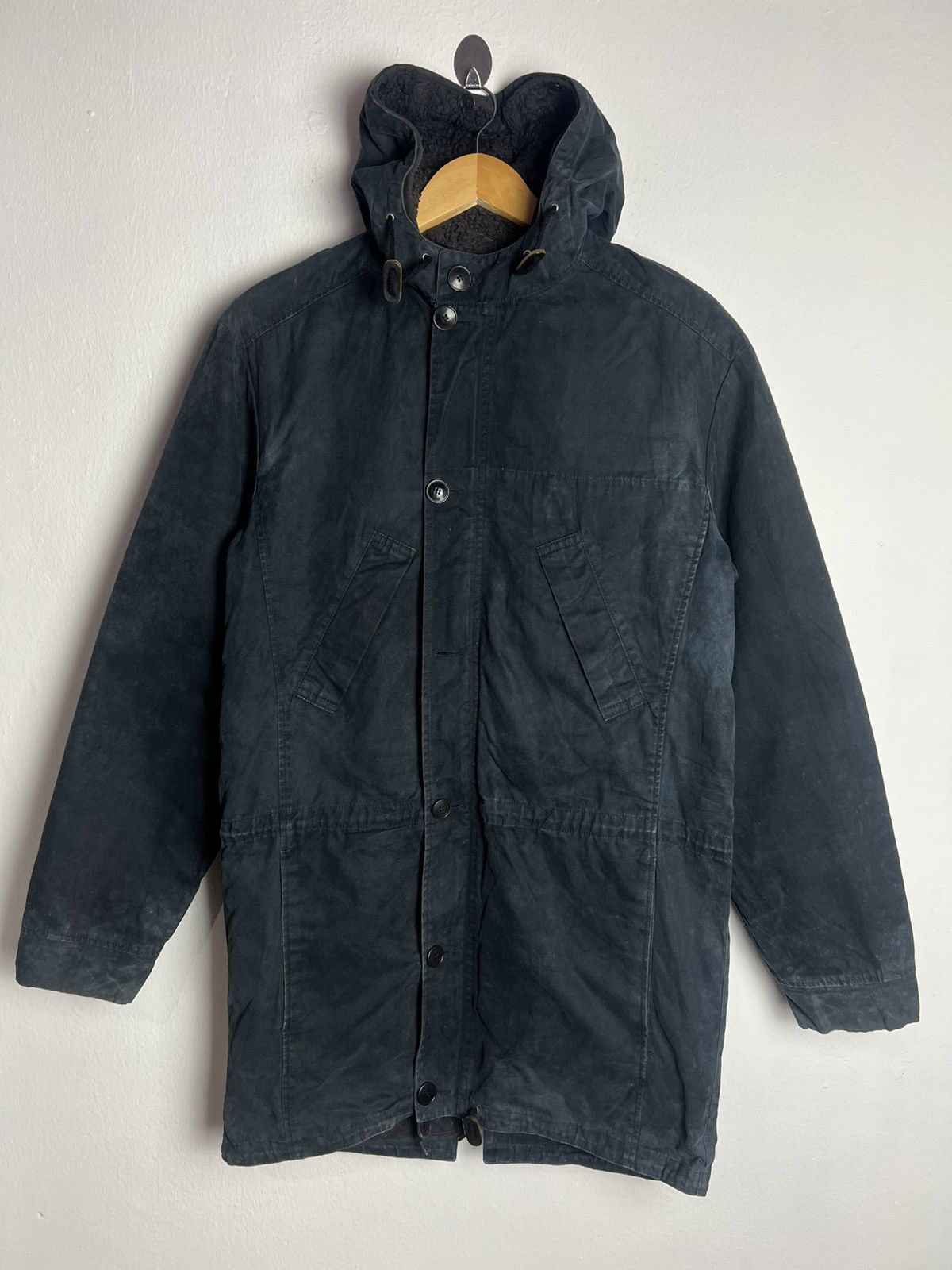 A.P.C. A.P.C Rue Madame Paris Fishtail Parka Hooded Size US L / EU 52-54 / 3 - 3 Thumbnail