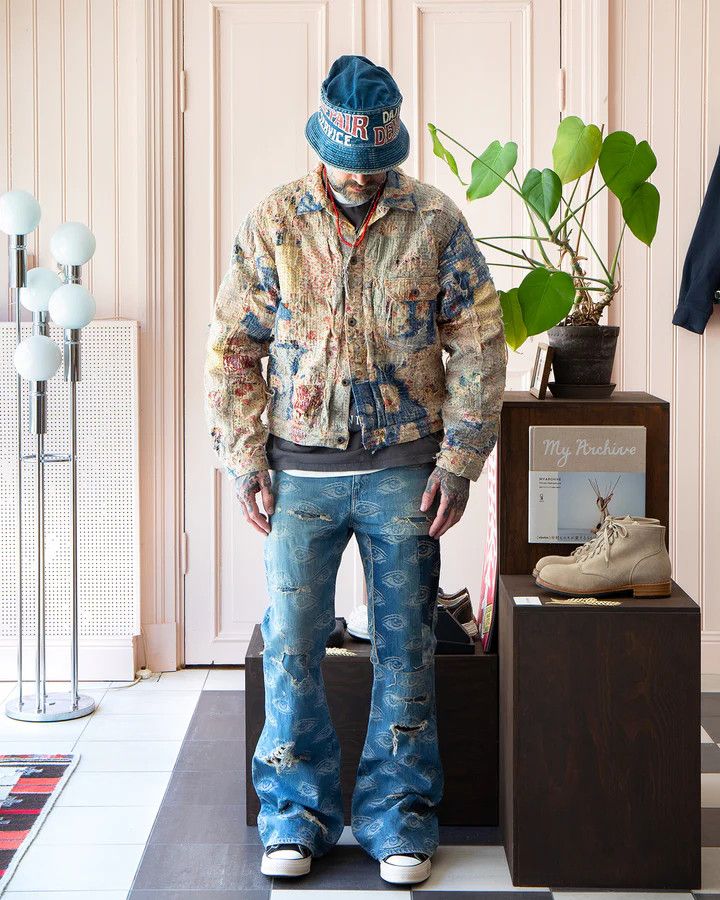 Kapital Kapital Champetre Boro Spring 1st Jacket Size US XL / EU 56 / 4 - 4 Thumbnail
