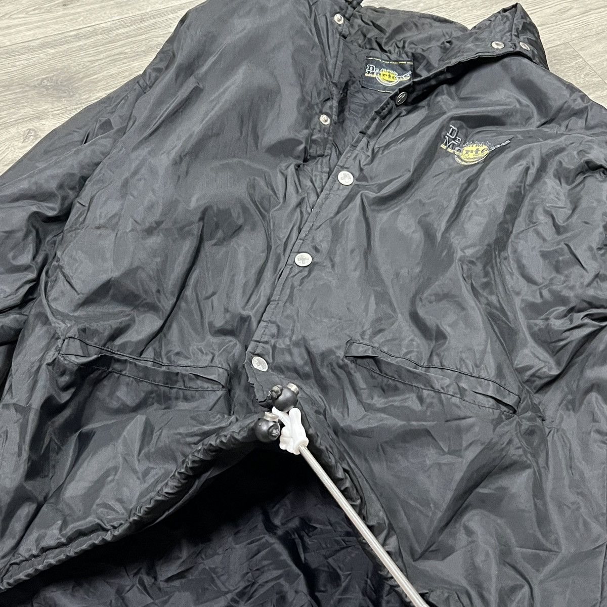 Dr. Martens Vintage Dr. Martens Air Wair Jacket Black Windbreaker Logo Size US L / EU 52-54 / 3 - 10 Thumbnail