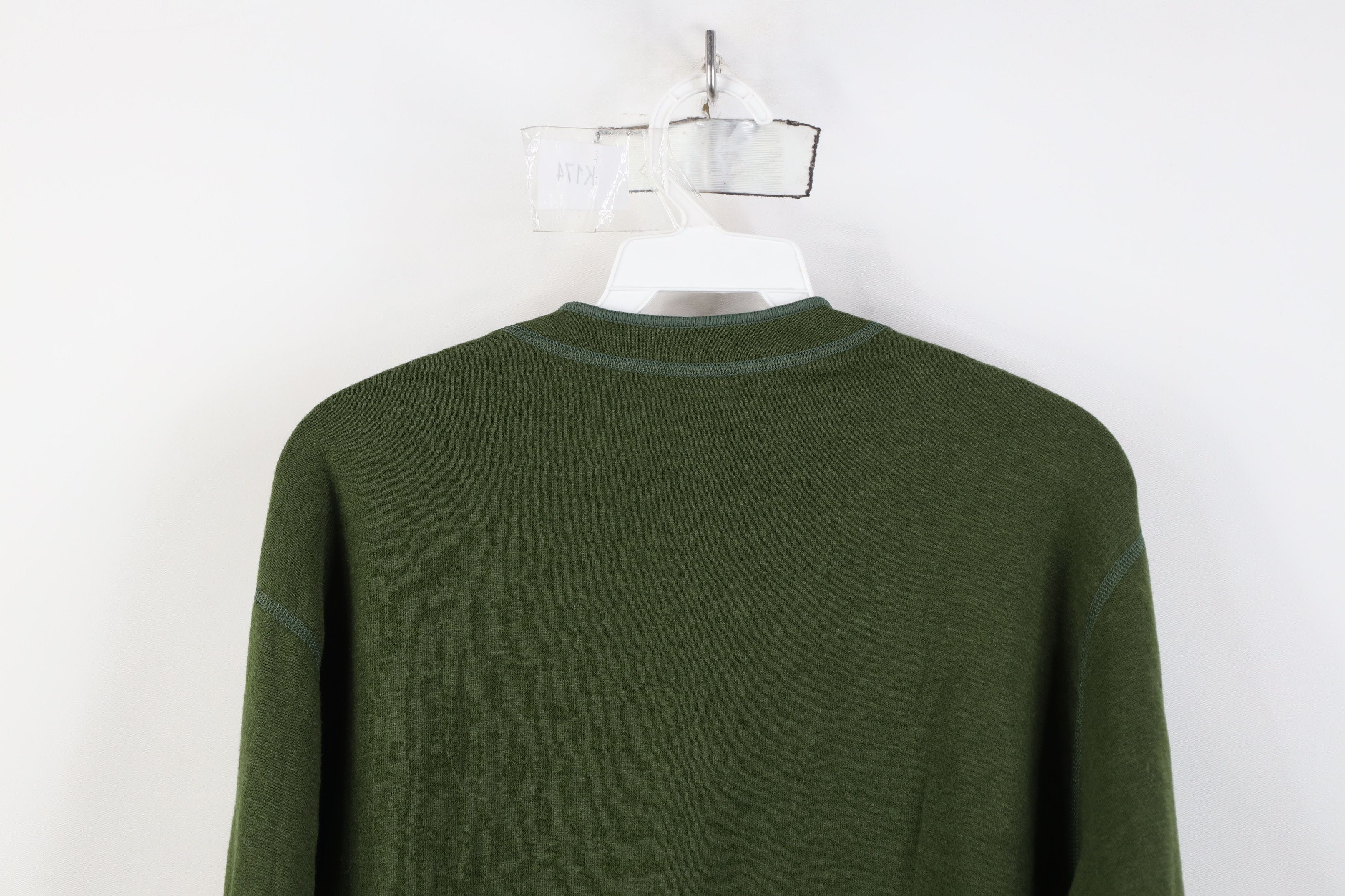 L.L. Bean Vintage LL Bean Wool Blend Rivers Driver Long Sleeve T-Shirt Size US S / EU 44-46 / 1 - 12 Thumbnail