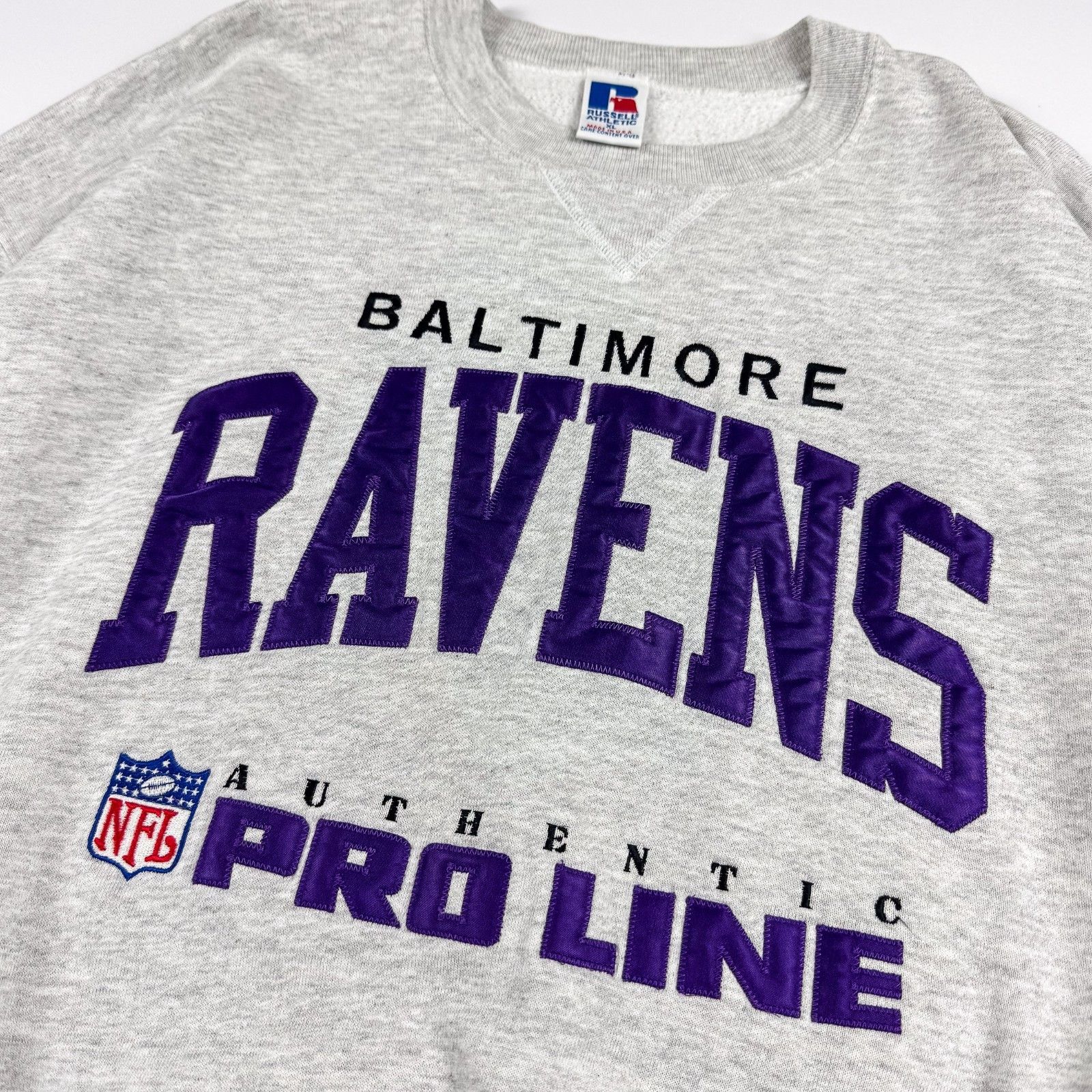 Russell Athletic Vtg Russell Athletic Baltimore Ravens Sweatshirt USA Made Size US L / EU 52-54 / 3 - 6 Thumbnail