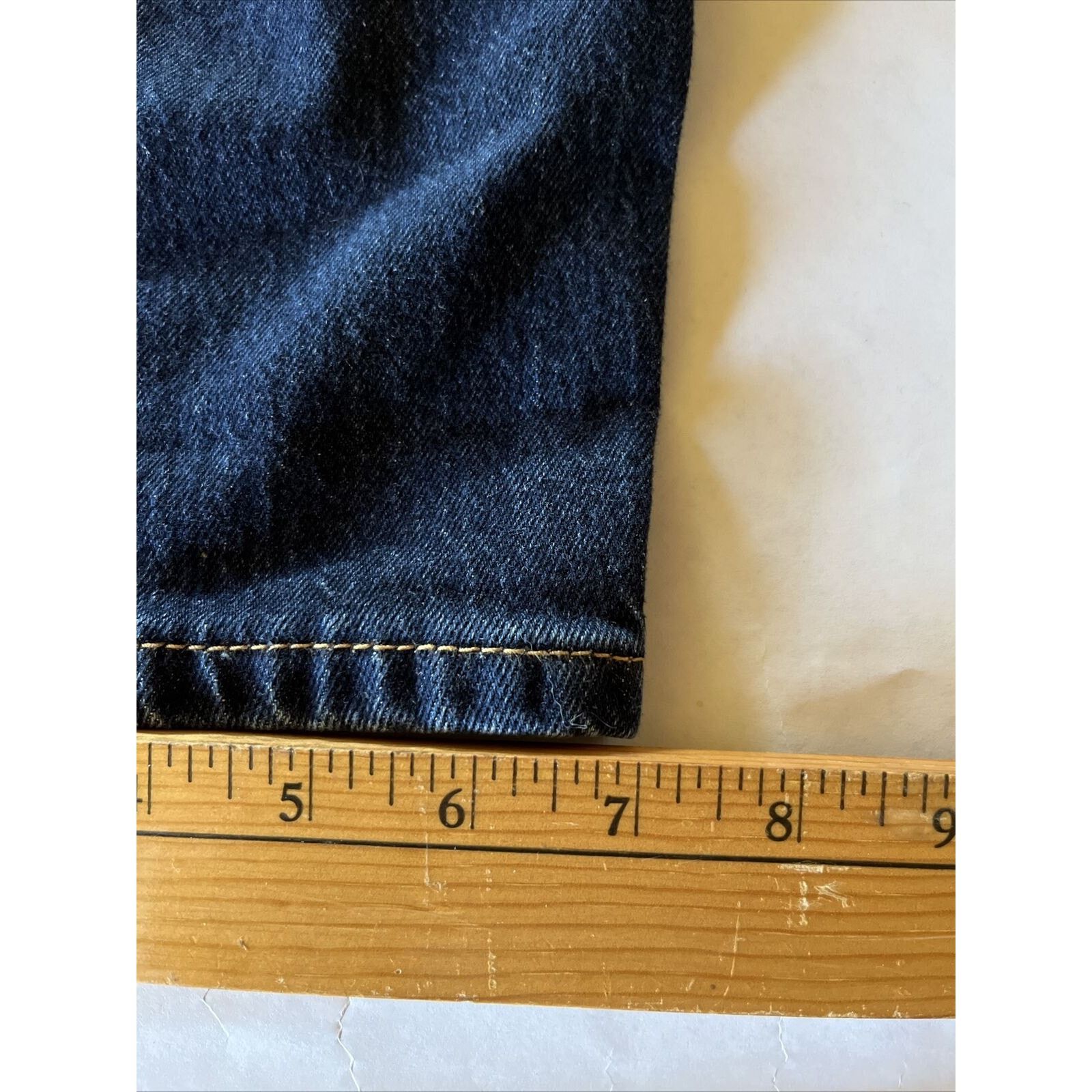 Levi's Levis 502 Mens Jeans Size 32x32 Dark Wash Blue Regular Fit Size US 32 / EU 48 - 9 Thumbnail