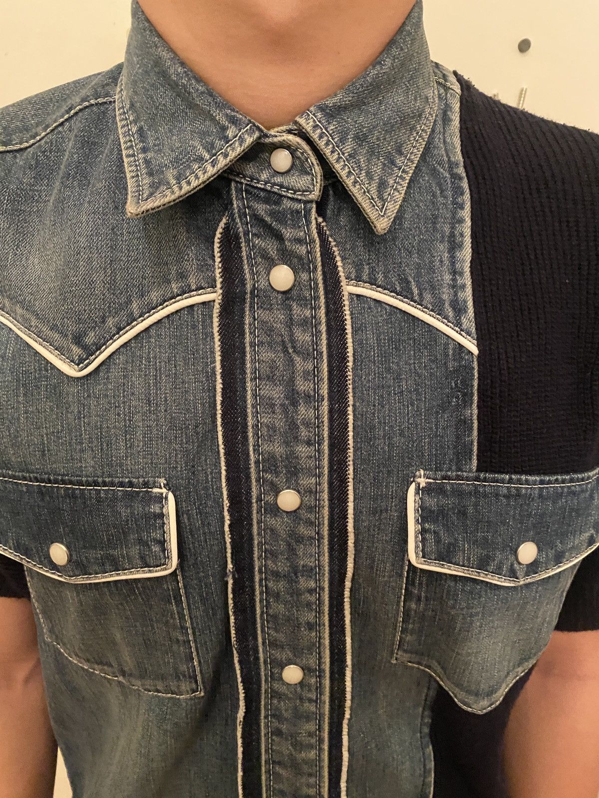 Sacai Sacai Denim Dress Size M / US 6-8 / IT 42-44 - 3 Thumbnail
