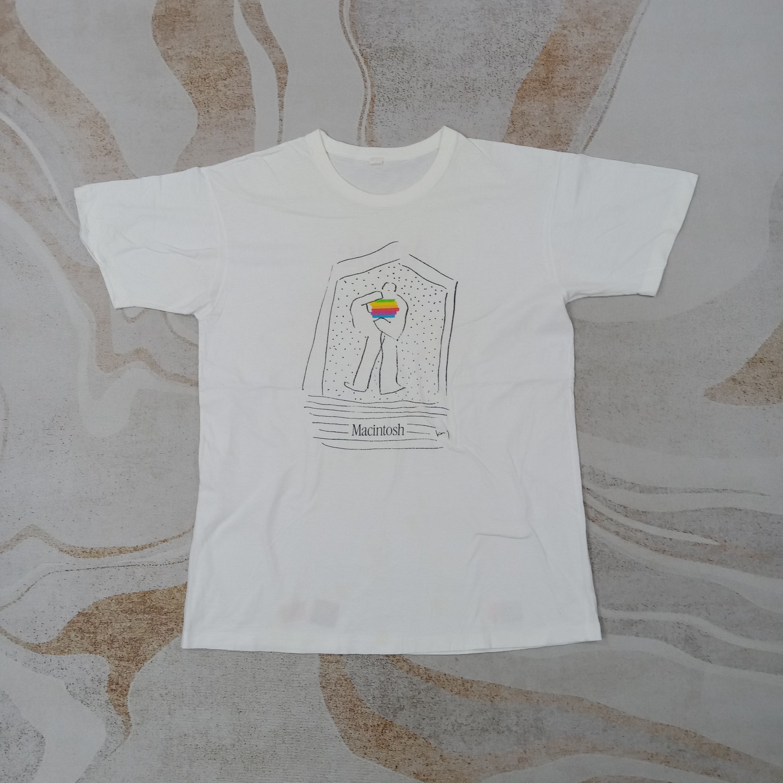 Apple Macintosh by Apple Promo Tshirt C259N10 Size US M / EU 48-50 / 2 - 1 Thumbnail