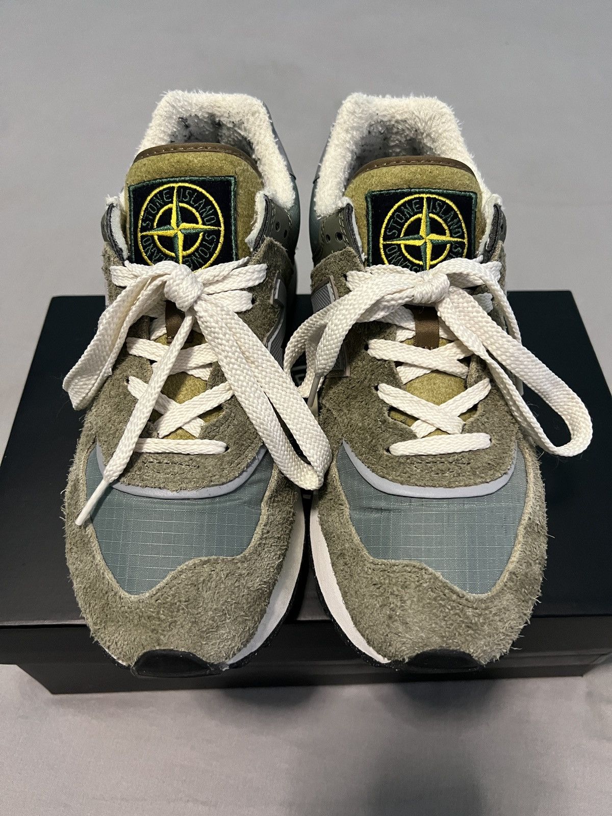 New Balance × Stone Island Stone Island x New Balance 574 Legacy Size US 8.5 / EU 41-42 - 4 Thumbnail