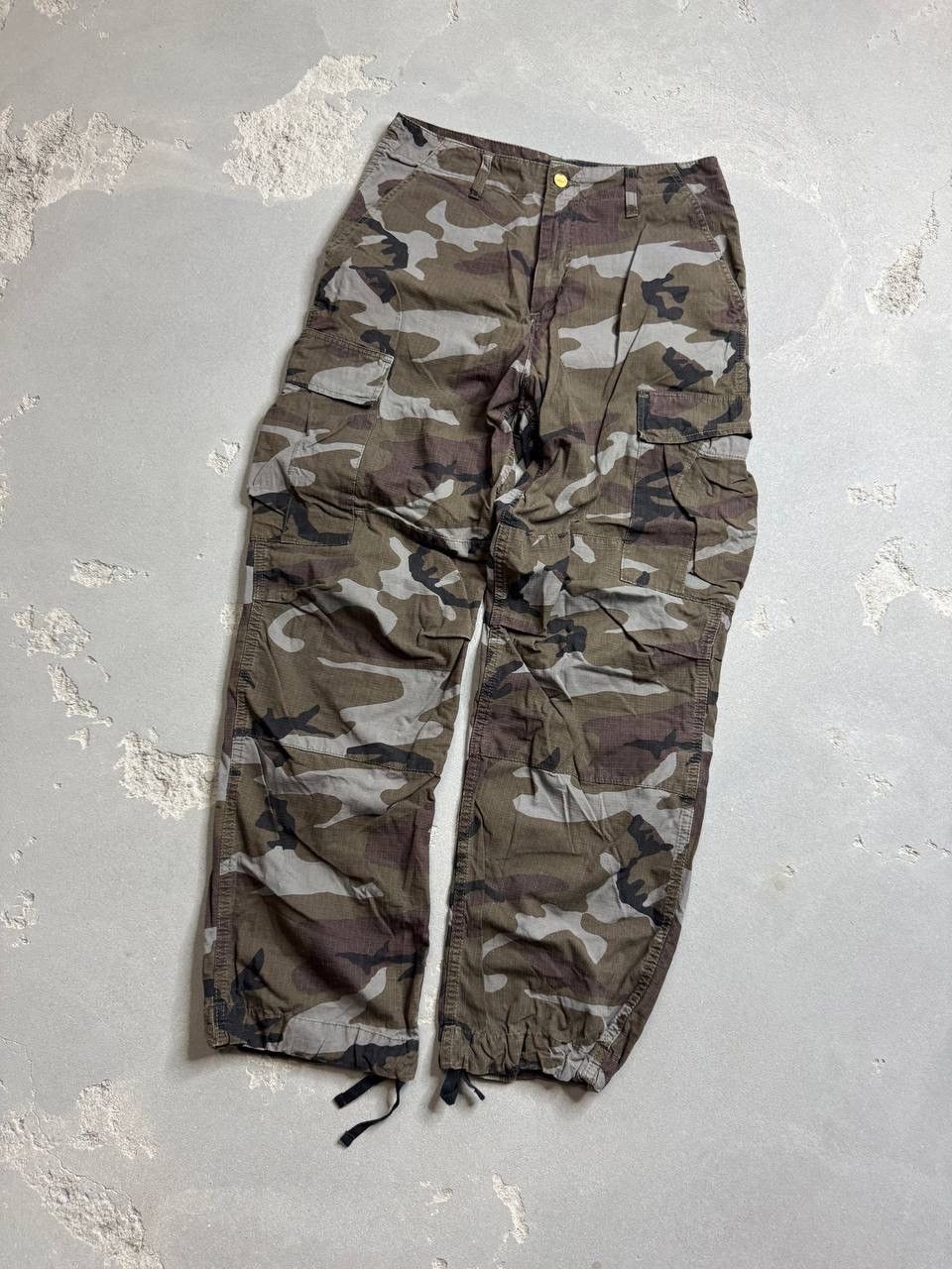 Carhartt Vintage Carhartt Cargo Pants Camo Streetwear Drill Rare Size US 30 / EU 46 - 1 Thumbnail