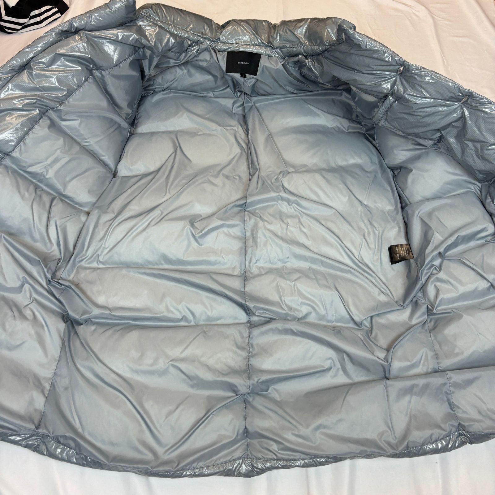 Entire Studios Entire Studios Blue RBI Down Coat Women's M Metallic Puffer Size M / US 6-8 / IT 42-44 - 10 Thumbnail