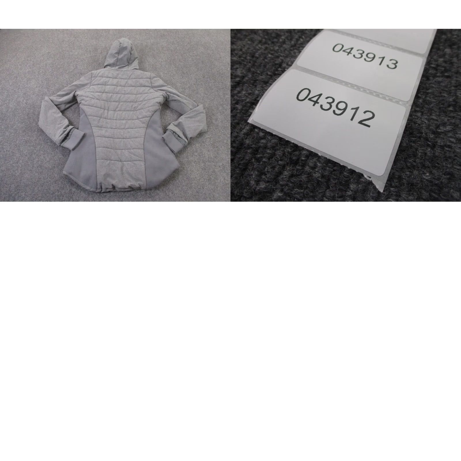 Gymshark Gymshark Jacket Womens L Puffer Stretch Running Athletic Logo Gray Size L / US 10 / IT 46 - 8 Thumbnail