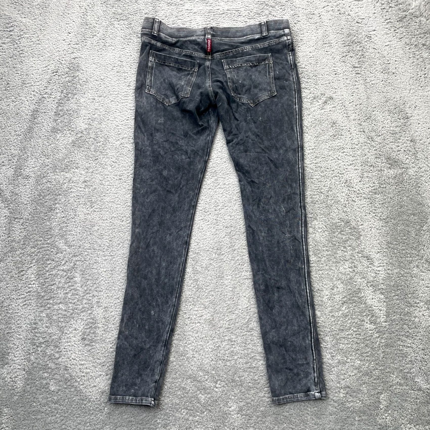 Hard Tail Hard Tail Forever Jeans Womens Medium Gray Skinny Leg Denim Cotton Size 32" / US 10 / IT 46 - 2 Thumbnail