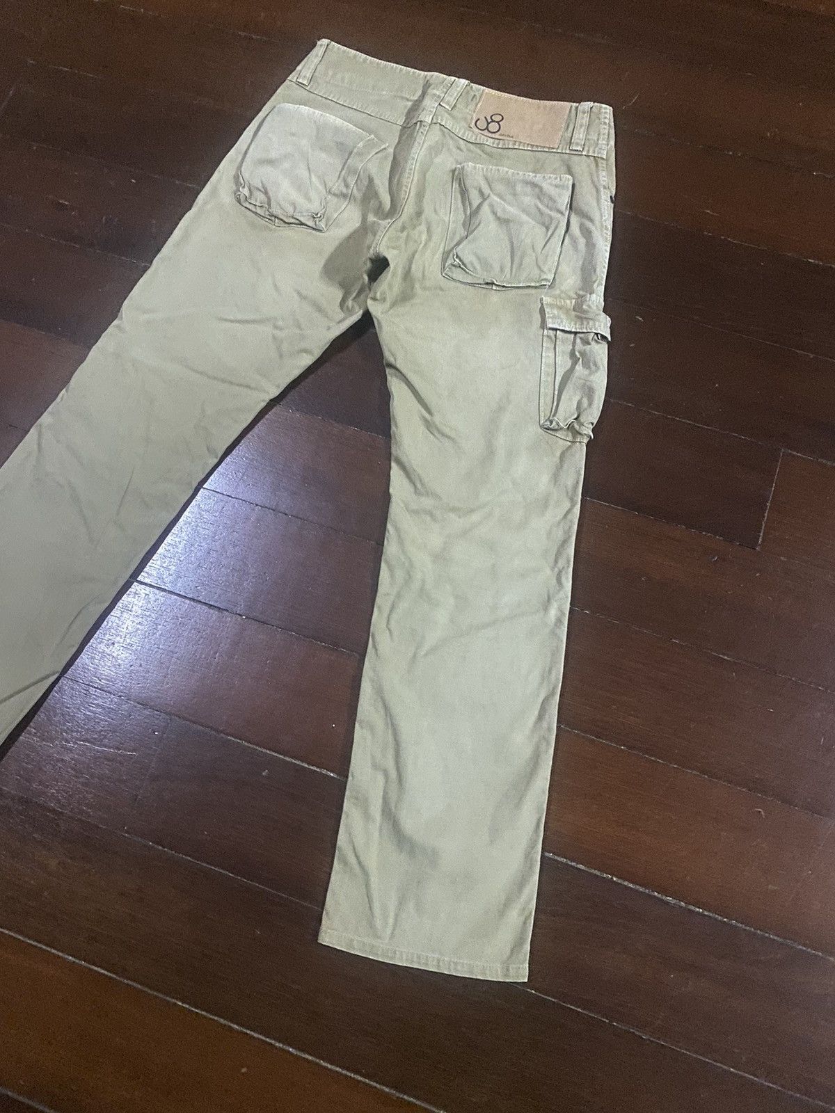 Blue Blue Japan Rare JOHNBULL cargo Denim Jeans faded Size US 31 - 10 Thumbnail