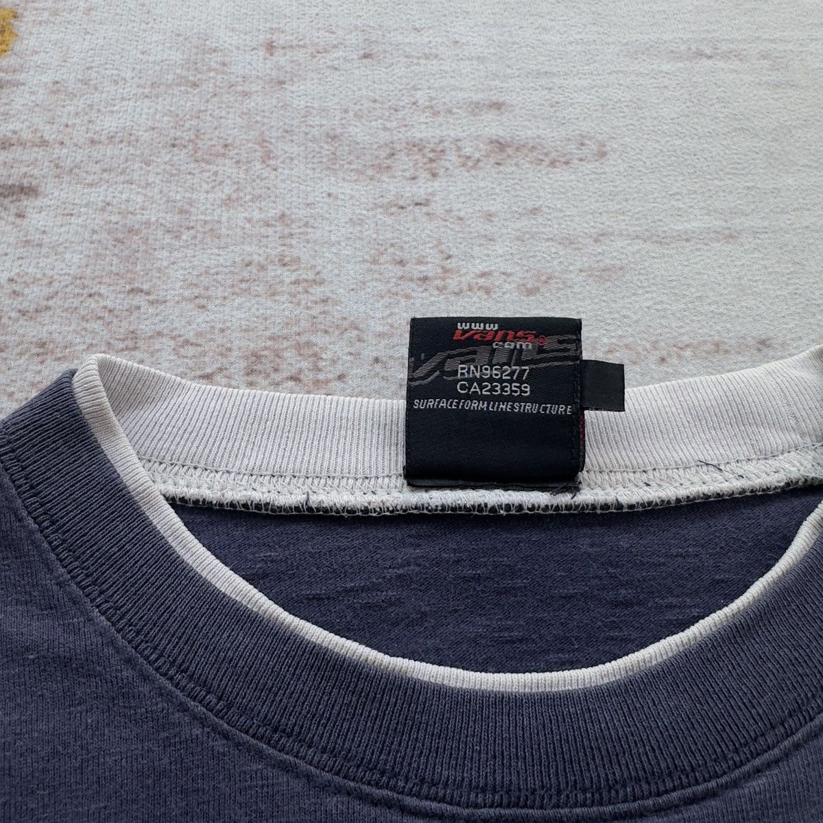 Vans VINTAGE VANS OF THE WALL Y2K LONG SLEEVE BIG LOGO Size US S / EU 44-46 / 1 - 10 Thumbnail