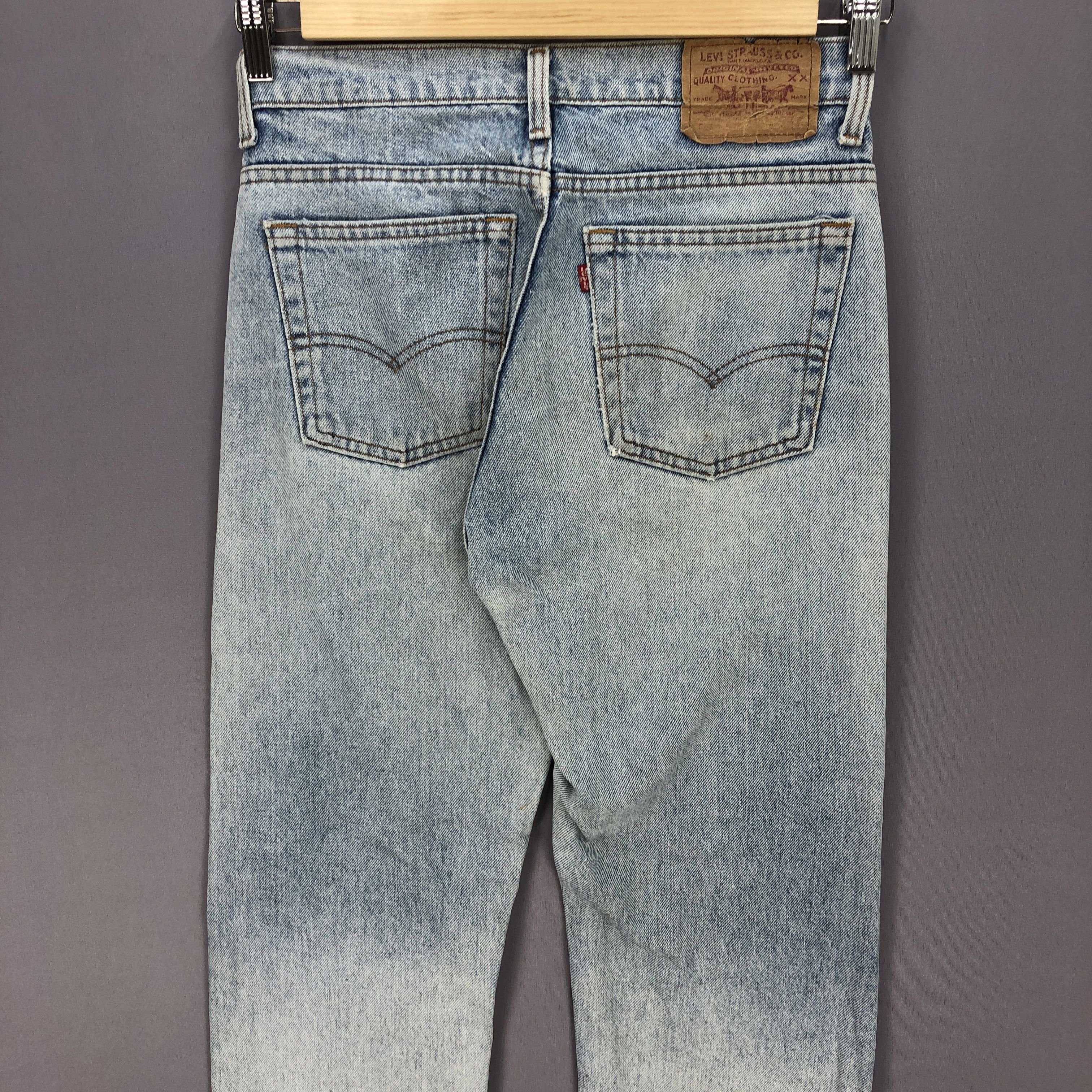 Levi's × Vintage Vintage Levis Sun Faded Blue Wash Jeans Levi's 505 Denim Size US 30 / EU 46 - 4 Thumbnail