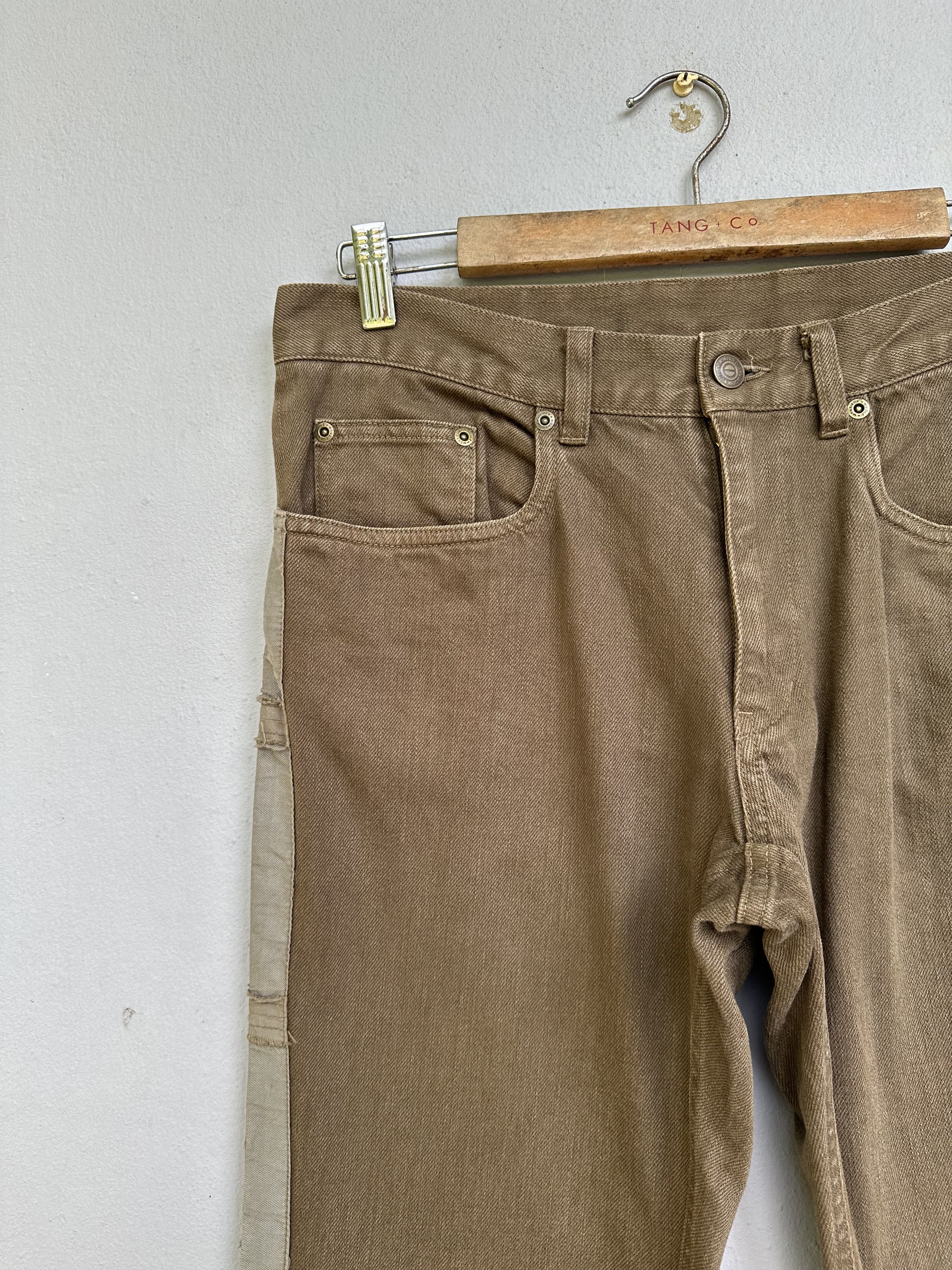 Matsuda Japanese Brand Monsieur Nicole Side Tape Denim Jeans Size US 32 / EU 48 - 4 Thumbnail