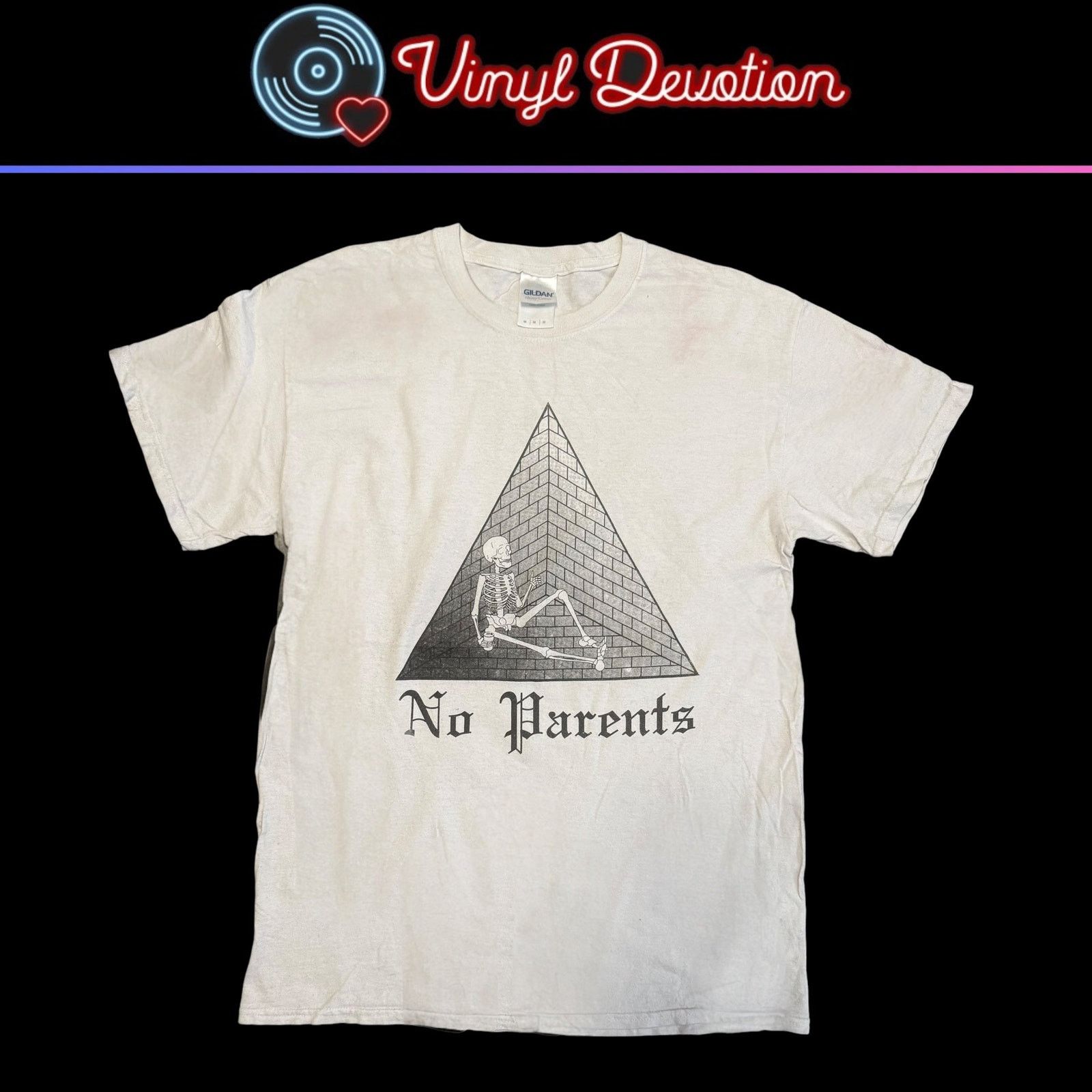 Band Tees No Parents Band May Thirst Be With You White Shirt Size M Size US M / EU 48-50 / 2 - 1 Thumbnail