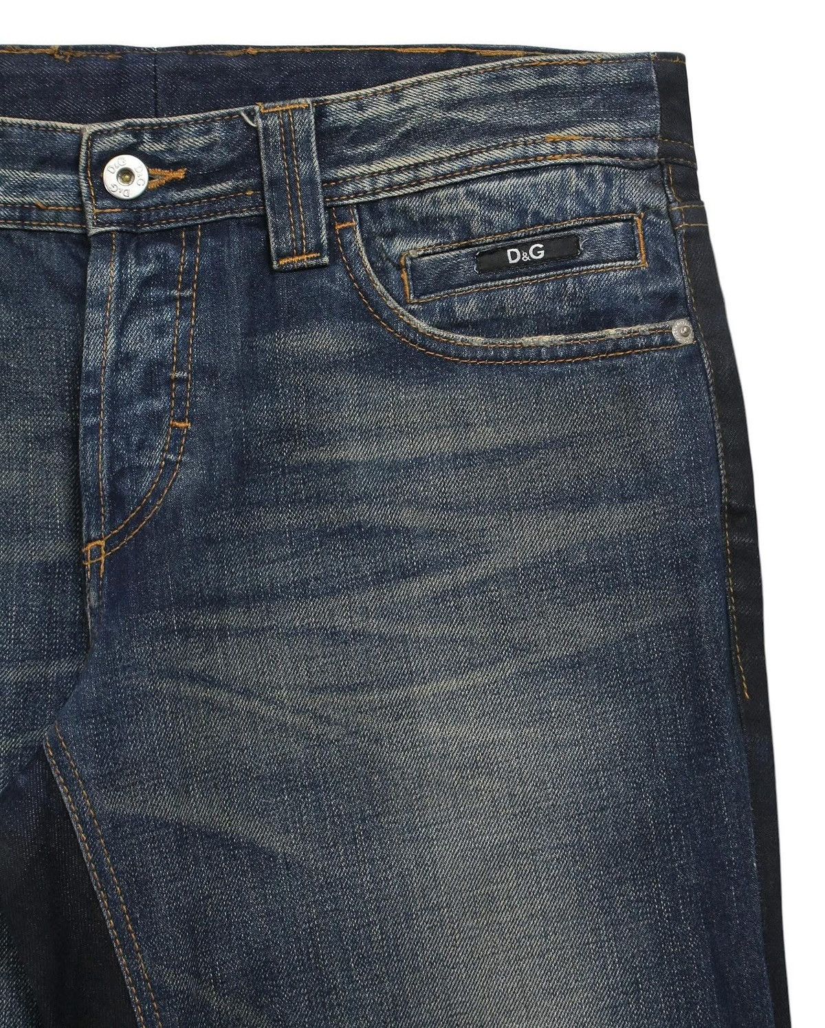Dolce & Gabbana 2000S DOLCE & GABBANA TWO TONE JEANS Size US 32 / EU 48 - 4 Thumbnail