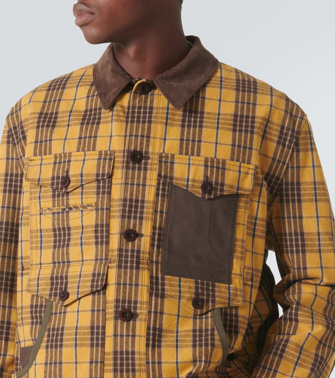 Junya Watanabe o1h1sh10525 Plaid Jacket in Multicolor Size US M / EU 48-50 / 2 - 5 Thumbnail