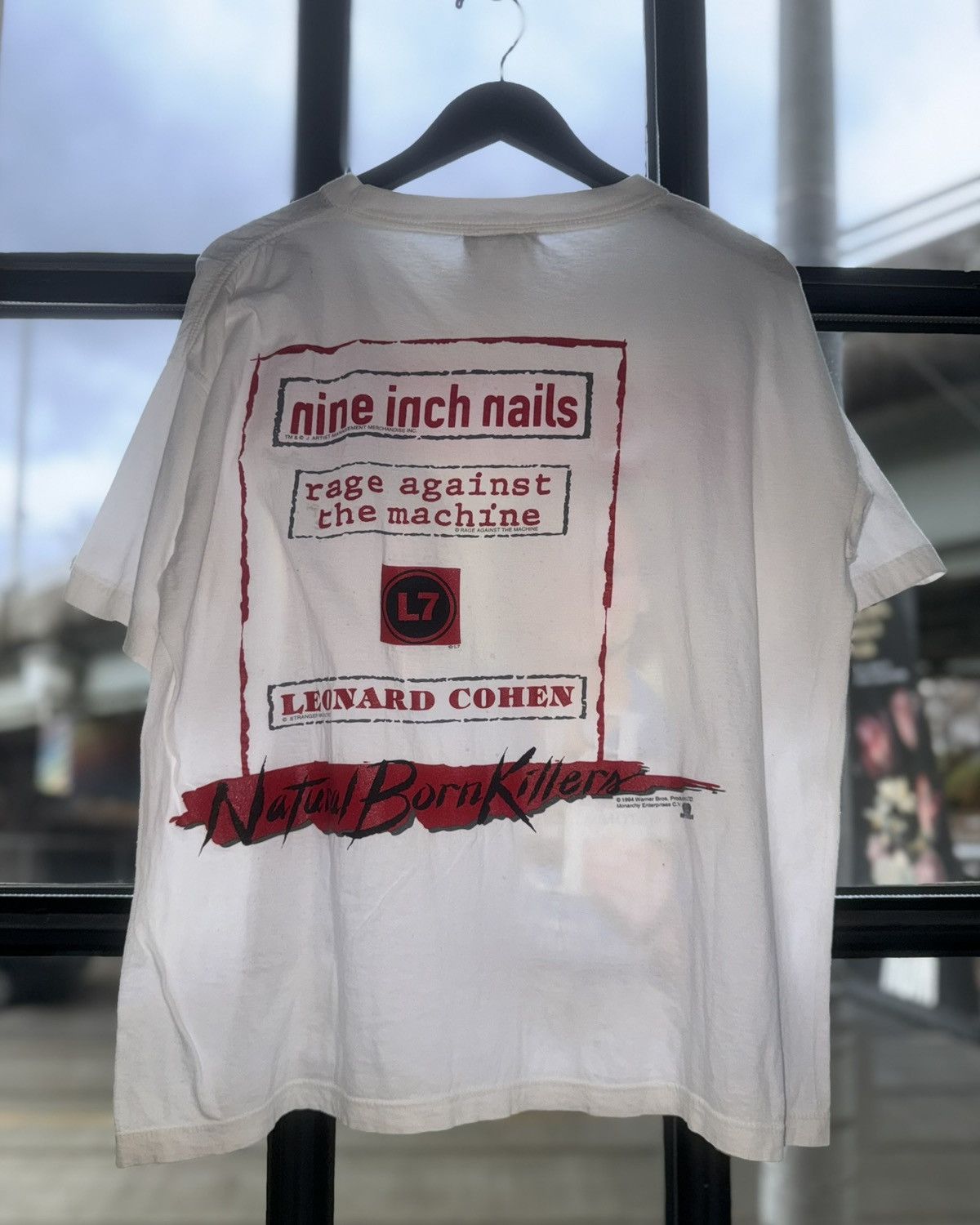 Vintage 1994 Natural Born Killers t shirt Size US L / EU 52-54 / 3 - 3 Thumbnail
