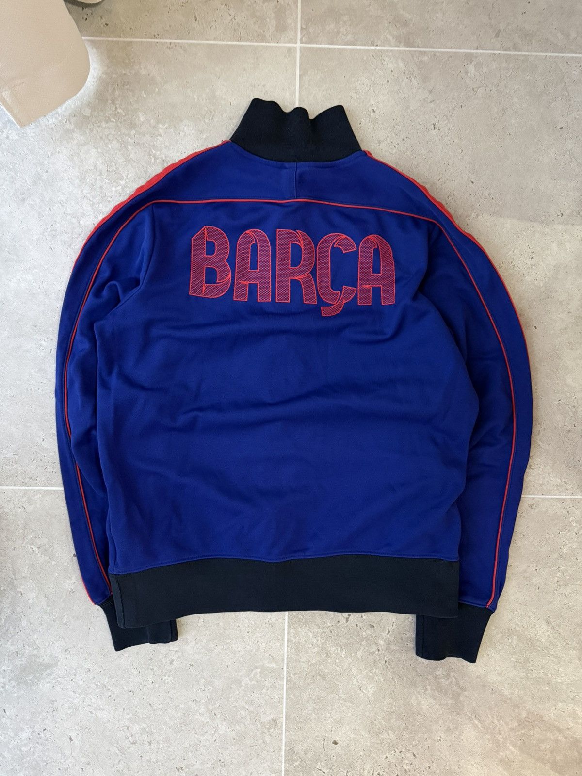 Nike Nike Barcelona Track Jacket Training Top Football Soccer Size US M / EU 48-50 / 2 - 2 Thumbnail
