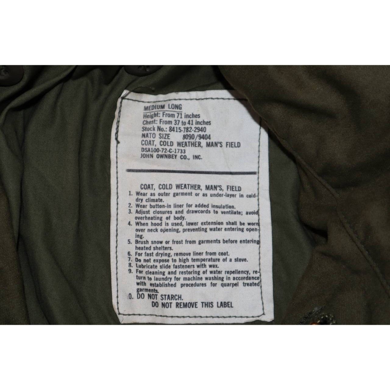 Vintage Lot 9 VTG US Military Army Navy Field Jackets 50s–90s M65 Size US XL / EU 56 / 4 - 14 Thumbnail