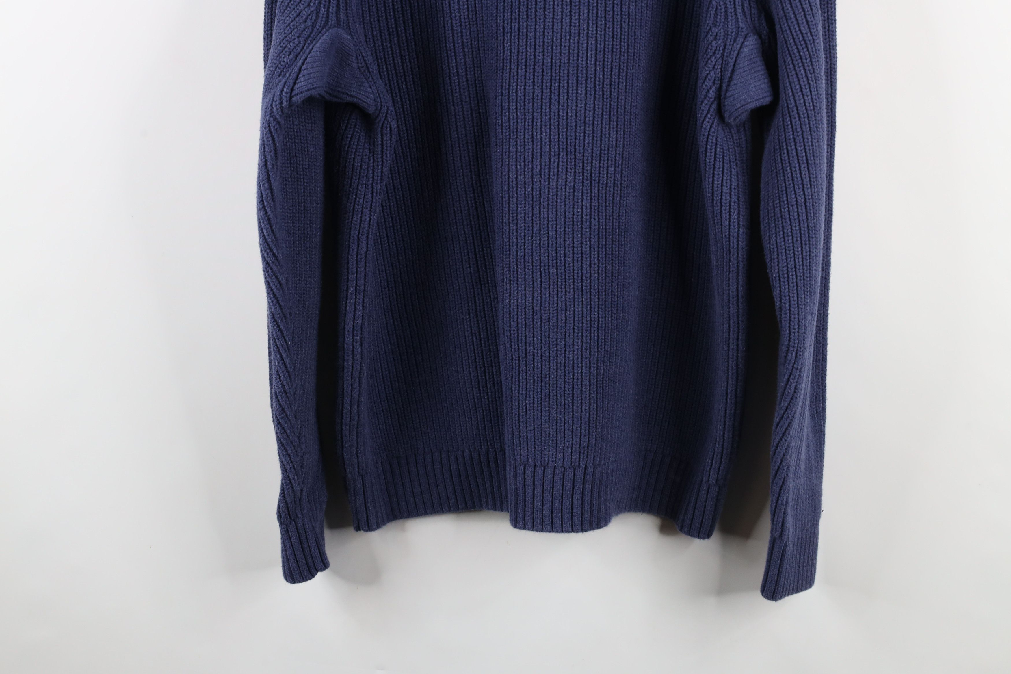 Duluth Trading Company × Vintage Duluth Trading Co Heavyweight Ribbed Knit Half Zip Sweater Size US L / EU 52-54 / 3 - 10 Thumbnail