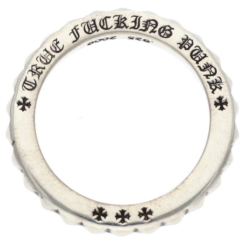 Chrome Hearts Chrome Hearts Big Punk Silver Ring Size ONE SIZE - 1 Thumbnail