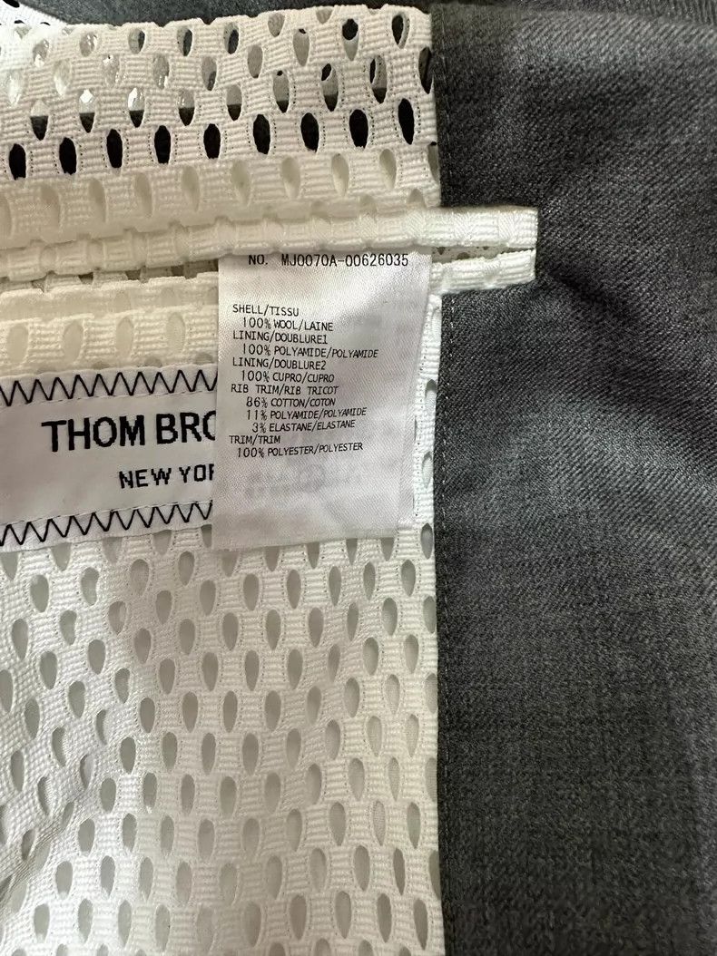 Thom Browne Thom Browne Gray turtleneck jacket Size US XS / EU 42 / 0 - 4 Thumbnail