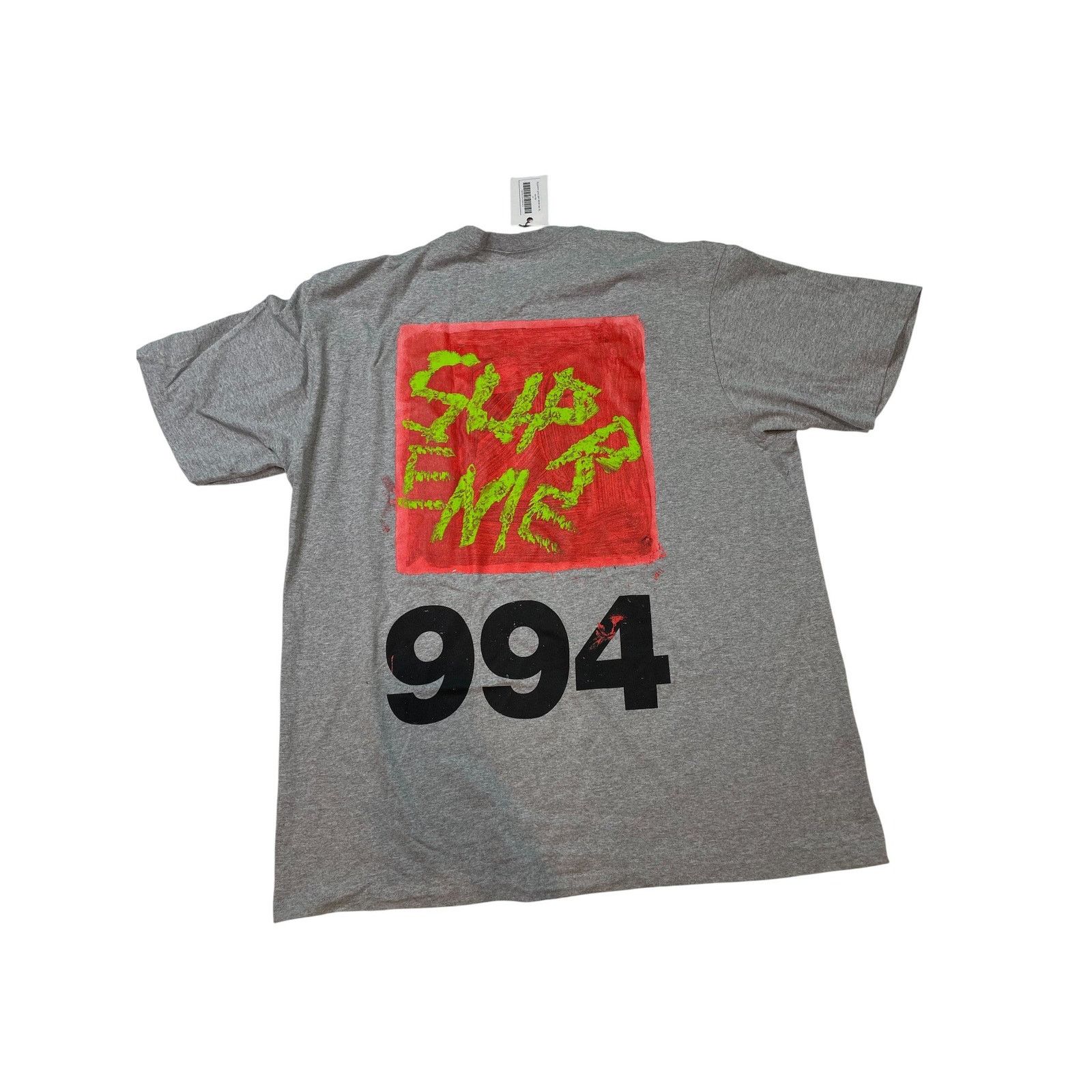 Supreme Supreme Grey Josh Smith Tee Size US XL / EU 56 / 4 - 1 Thumbnail