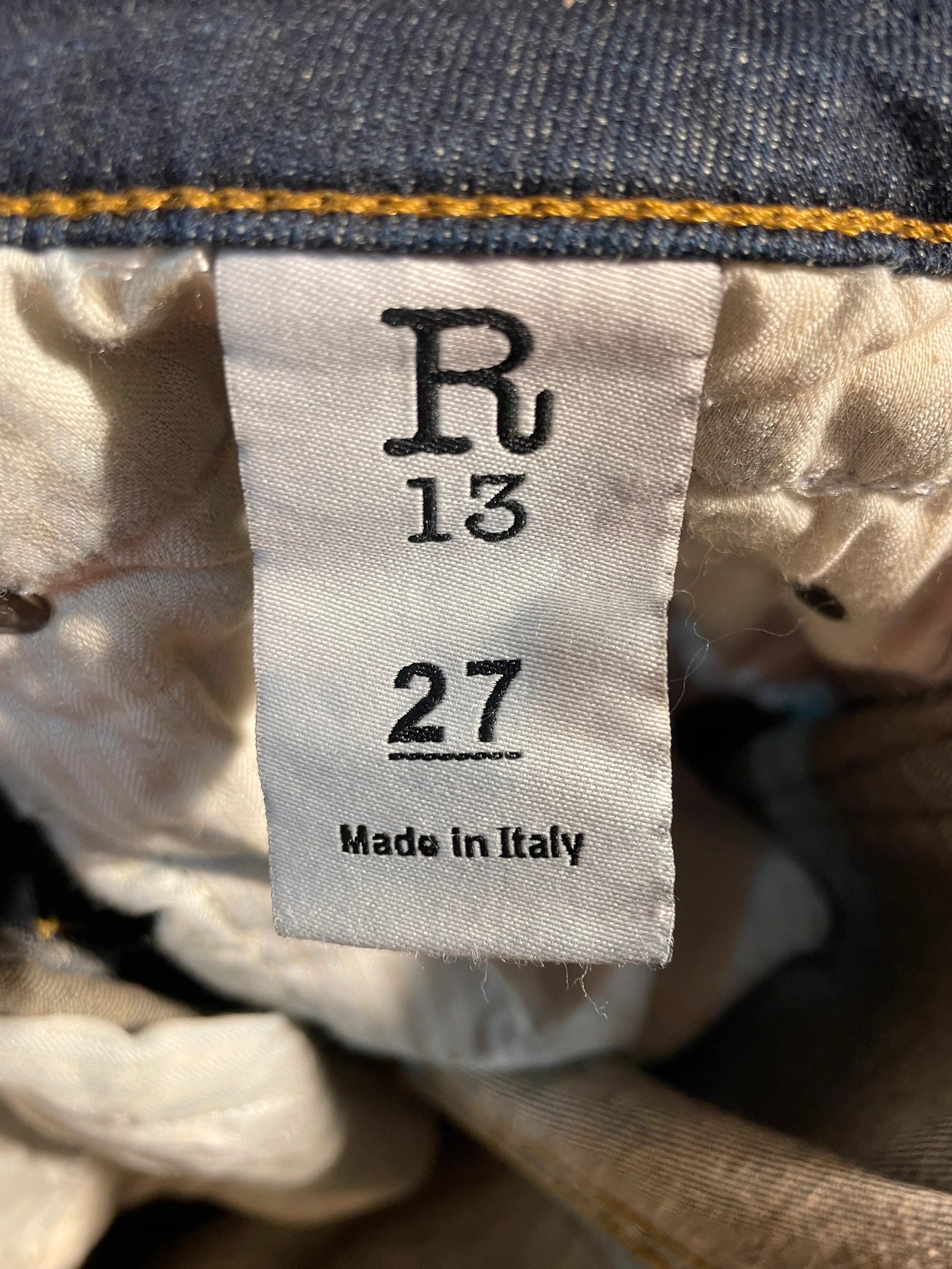 R13 R13 Skinny Denim jeans Size 27" / US 4 / IT 40 - 7 Thumbnail