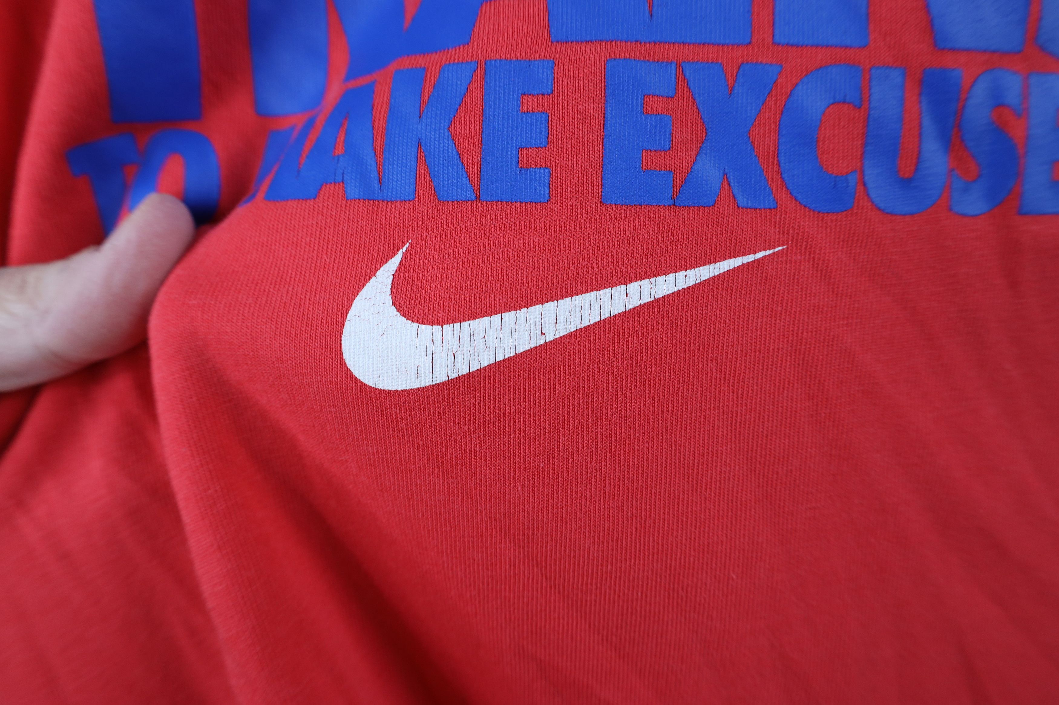 Nike Vintage Y2K Nike Center Swoosh Short Sleeve T-Shirt Pink Size XL / US 12-14 / IT 48-50 - 5 Thumbnail