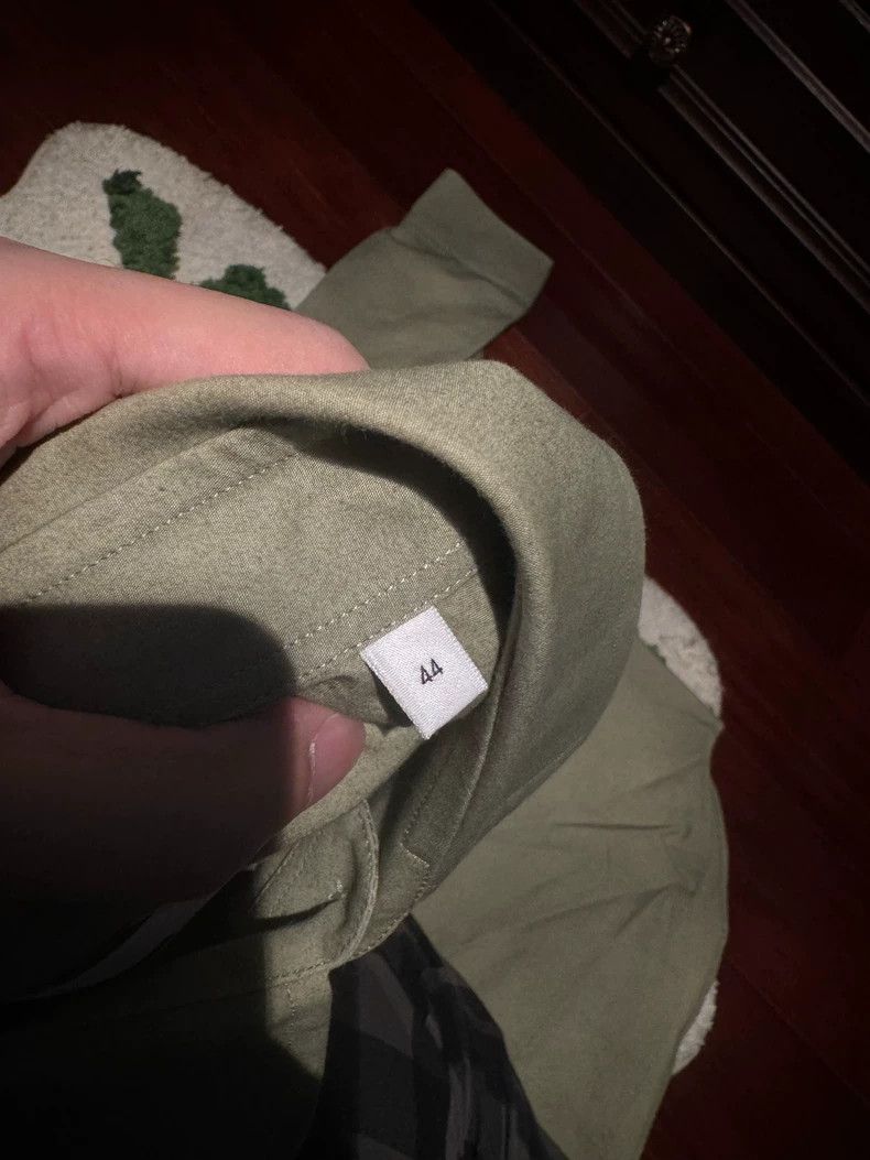 Jil Sander Jil Sander Minimalist Light Green Iron Label Shirt Size M / US 6-8 / IT 42-44 - 9 Thumbnail