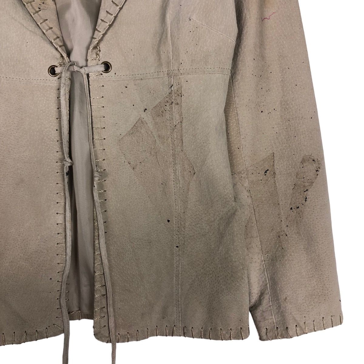 Japanese Brand 🔥Vtg Cowboy Design Leather Jacket Union Made Joe Boxer Size US M / EU 48-50 / 2 - 5 Thumbnail
