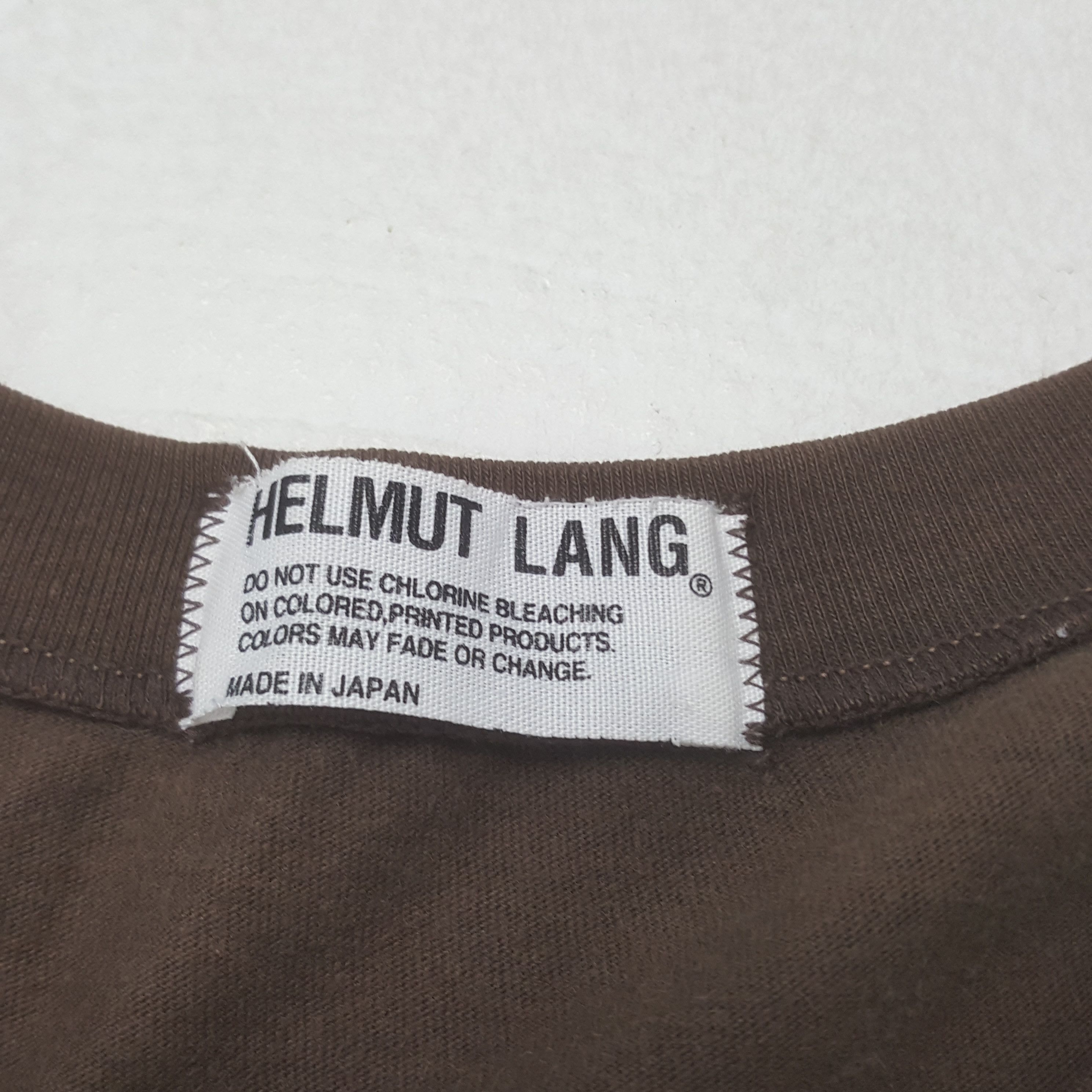 Helmut Lang × Vintage Vintage Helmut Lang Fashion Brand Plain Tshirt Size US M / EU 48-50 / 2 - 4 Thumbnail