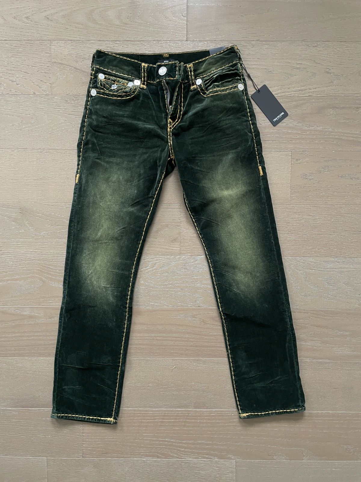 True Religion TRUE RELIGION - CONSTANTINE - RICKY RELAXED STRAIGHT Size US 31 - 2 Thumbnail