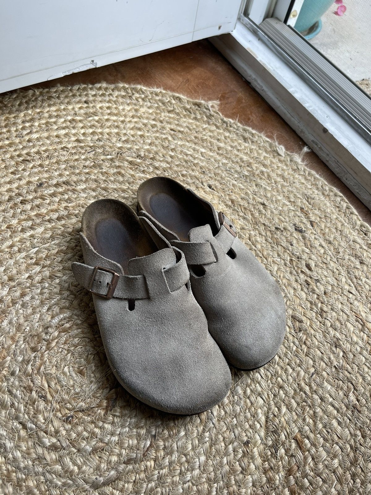 Boston Birkenstock Taupe 41 | Grailed