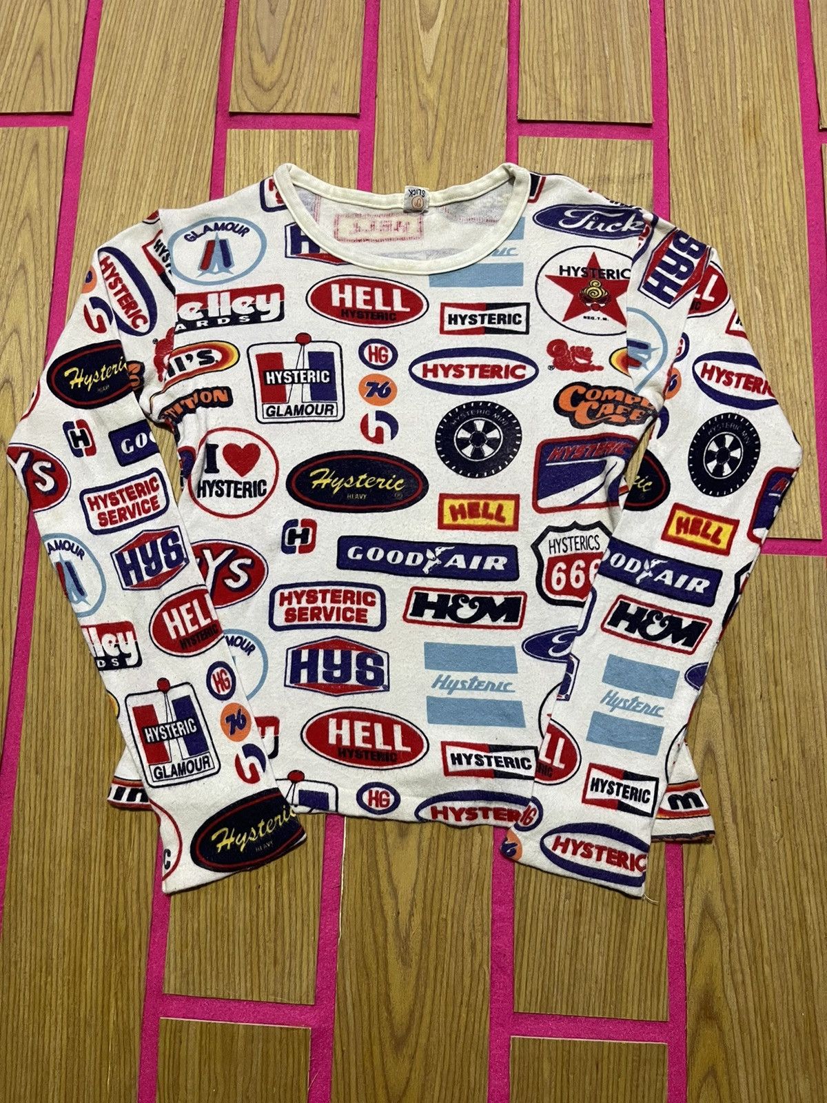 Hysteric Glamour HYSTERIC GLAMOUR KIDS long sleeve tshirt Size US S / EU 44-46 / 1 - 1 Thumbnail