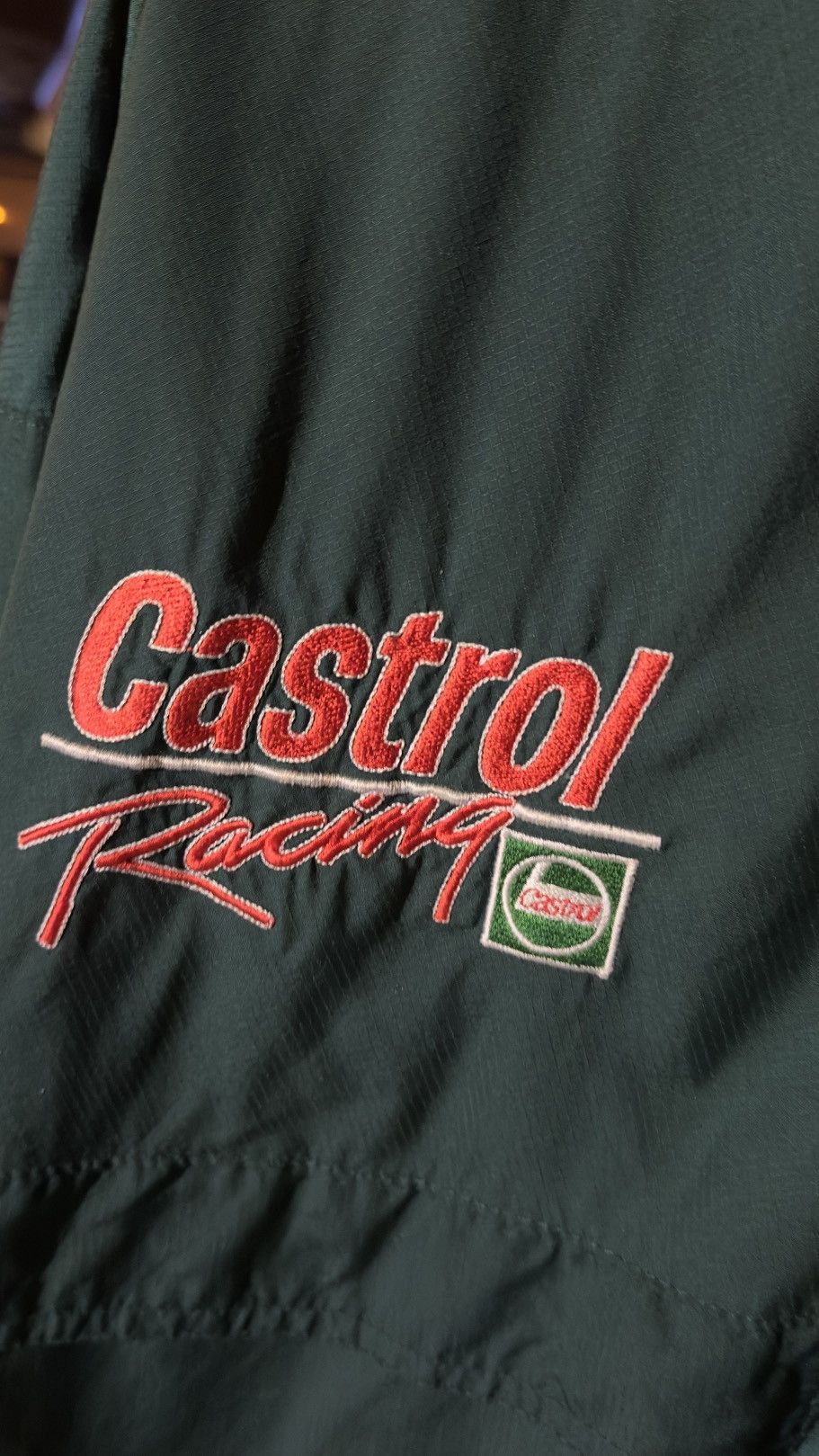 Japanese Brand × Vintage Vintage Castrol Racing Wind Breaker Size US L / EU 52-54 / 3 - 4 Thumbnail