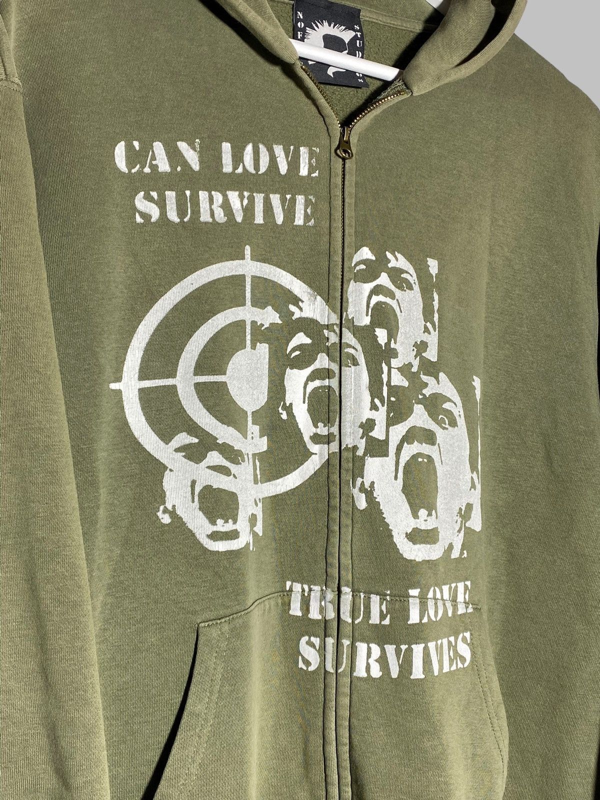 No Faith Studios 🔥 Y2K NO FAITH STUDIOS HOODIE HYSTERIC GLAMOUR STYLE ZIP Size US M / EU 48-50 / 2 - 4 Thumbnail