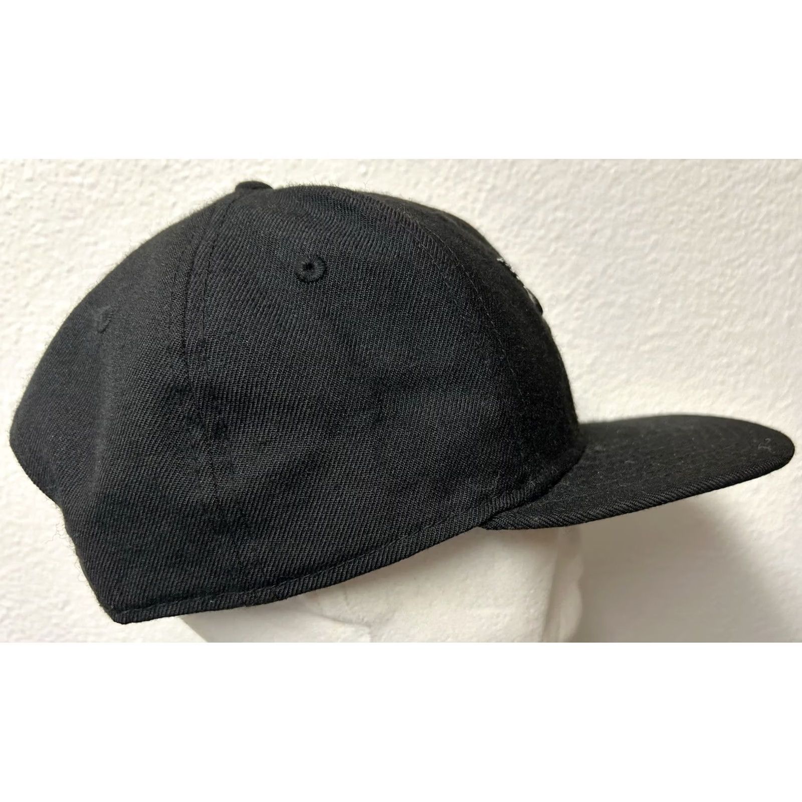 New Era VINTAGE New Era Paper Plane Hat Snapback Adjustable Black Baseball Retro 90s USA Men Size ONE SIZE - 3 Thumbnail