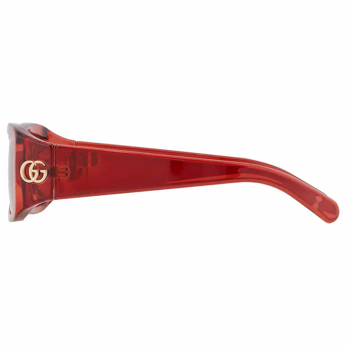 Gucci NEW GUCCI GG1403SK-003 Burgundy Size ONE SIZE - 3 Thumbnail