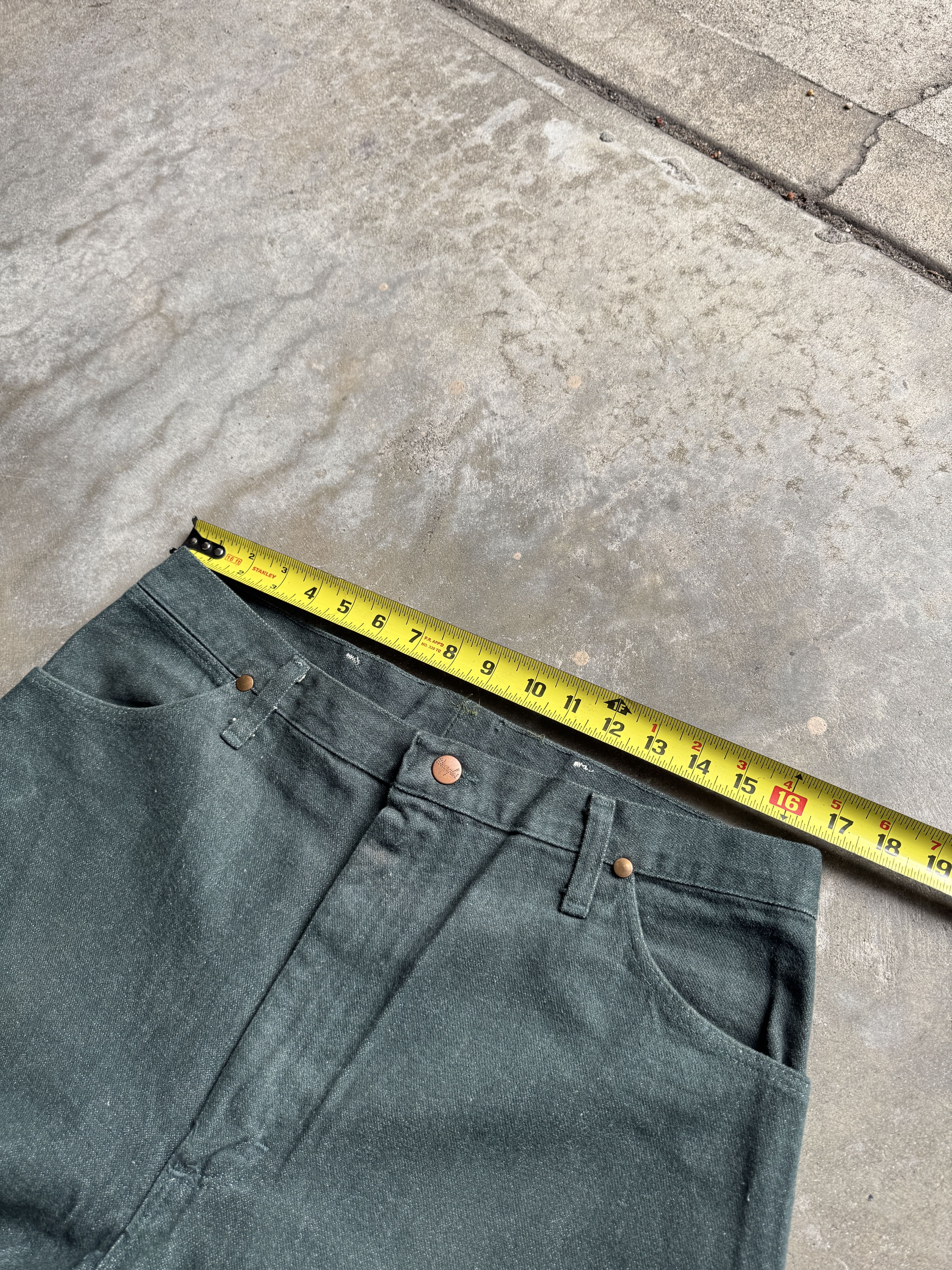Wrangler 🌲BEAUTIFUL DEEP GREEN VINTAGE WRANGLER - MADE IN USA Size US 34 / EU 50 - 7 Thumbnail