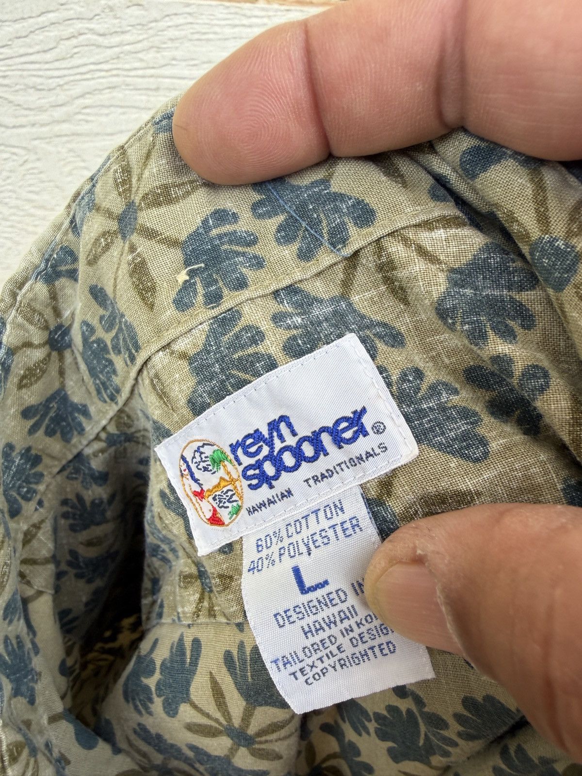 Reyn Spooner PreOwned Reyn Spooner Classic Hawaiian Multicolor Men's L Size US L / EU 52-54 / 3 - 4 Thumbnail