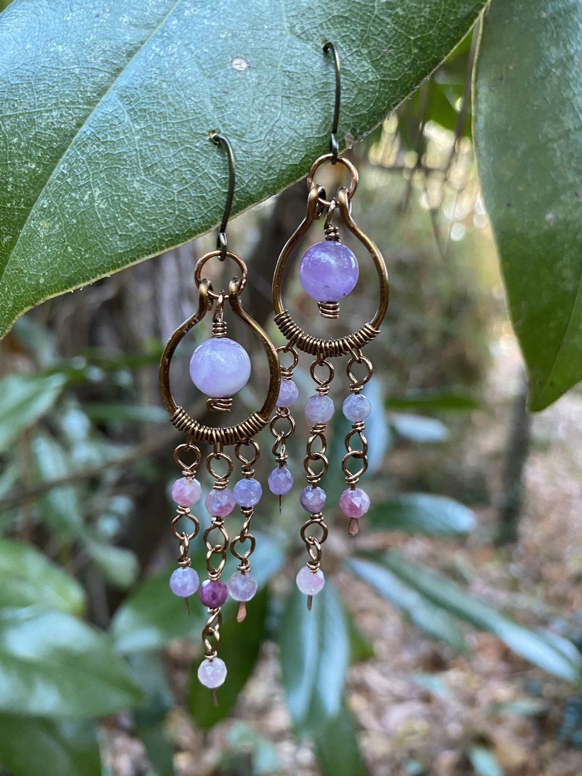 Handmade Tourmaline Chandeliers Size ONE SIZE - 1 Thumbnail