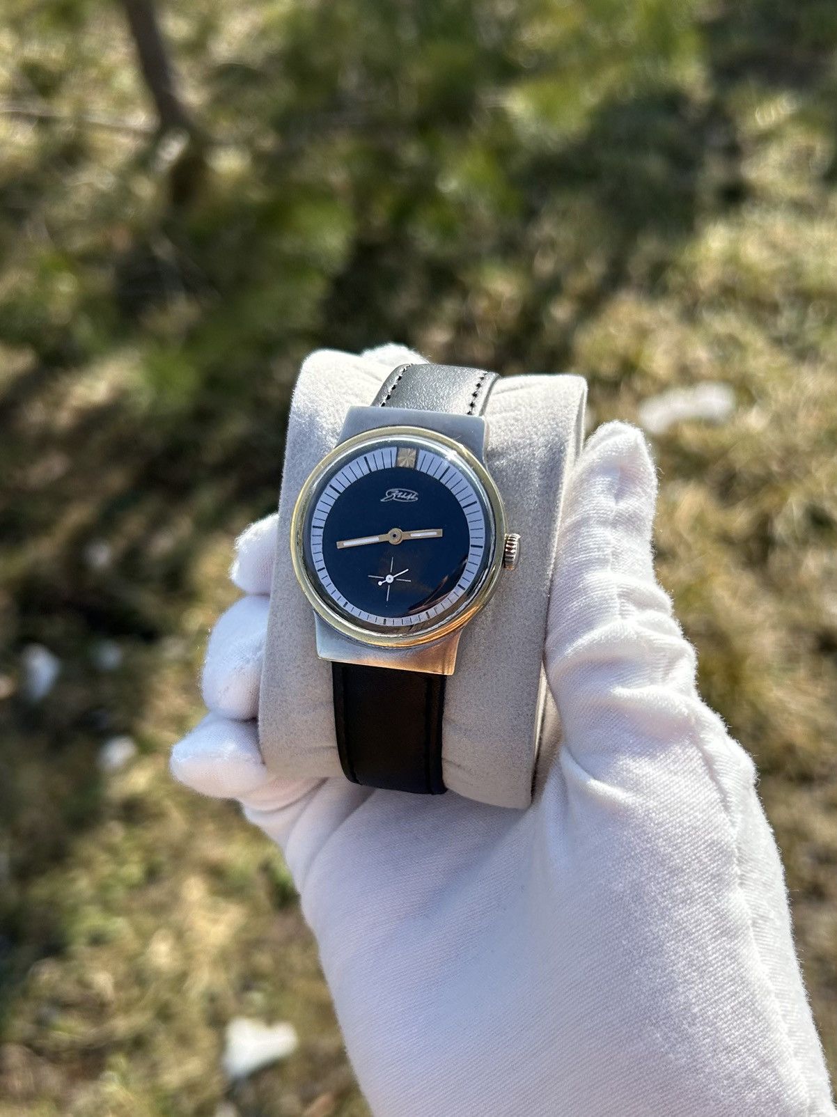 Vintage Vintage Watch Zim USSR Soviet Mechanical Retro 1970s Size ONE SIZE - 12 Thumbnail