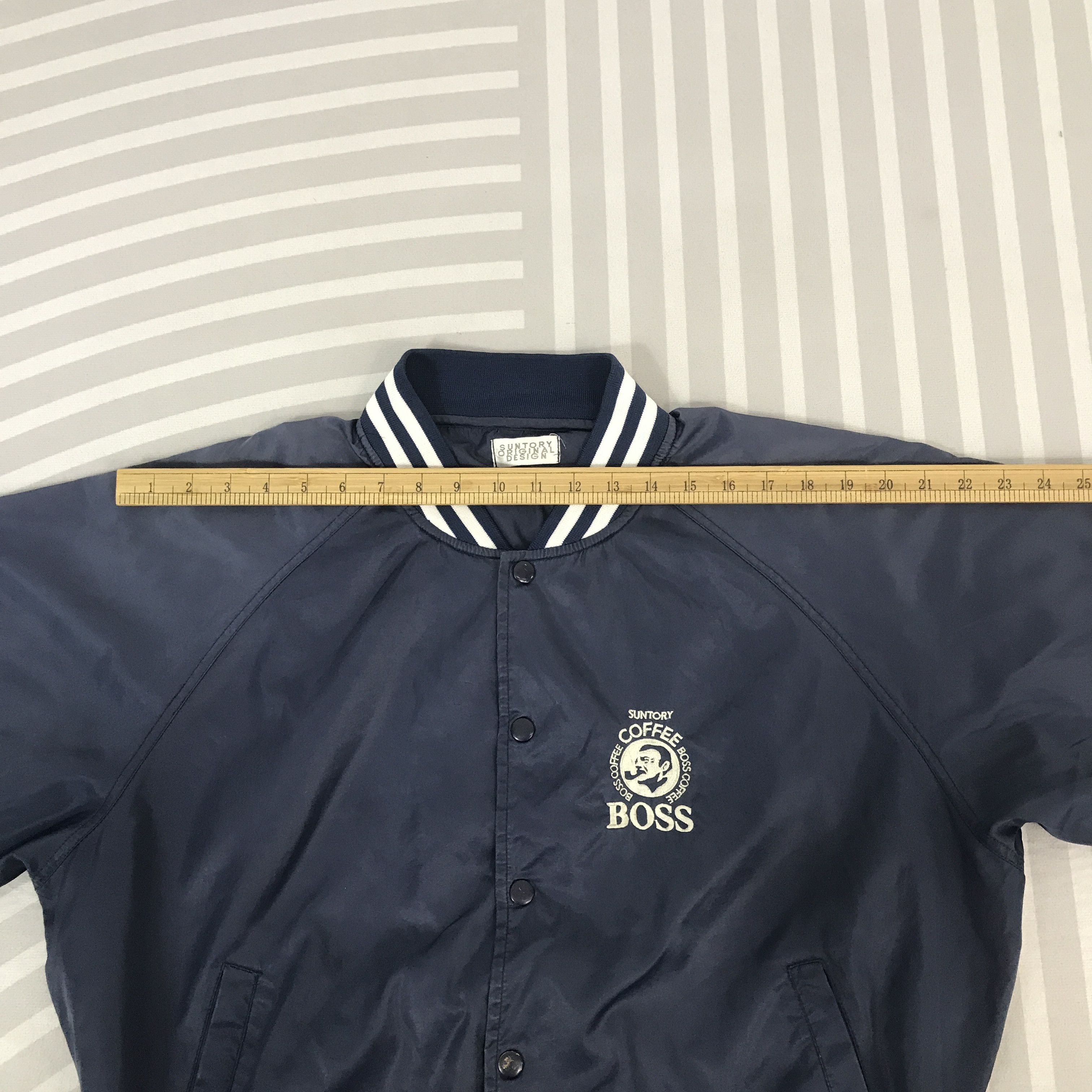 Japanese Brand Vintage Suntory Coffee Boss Snap Button Windbreaker Jacket Size US XL / EU 56 / 4 - 5 Thumbnail